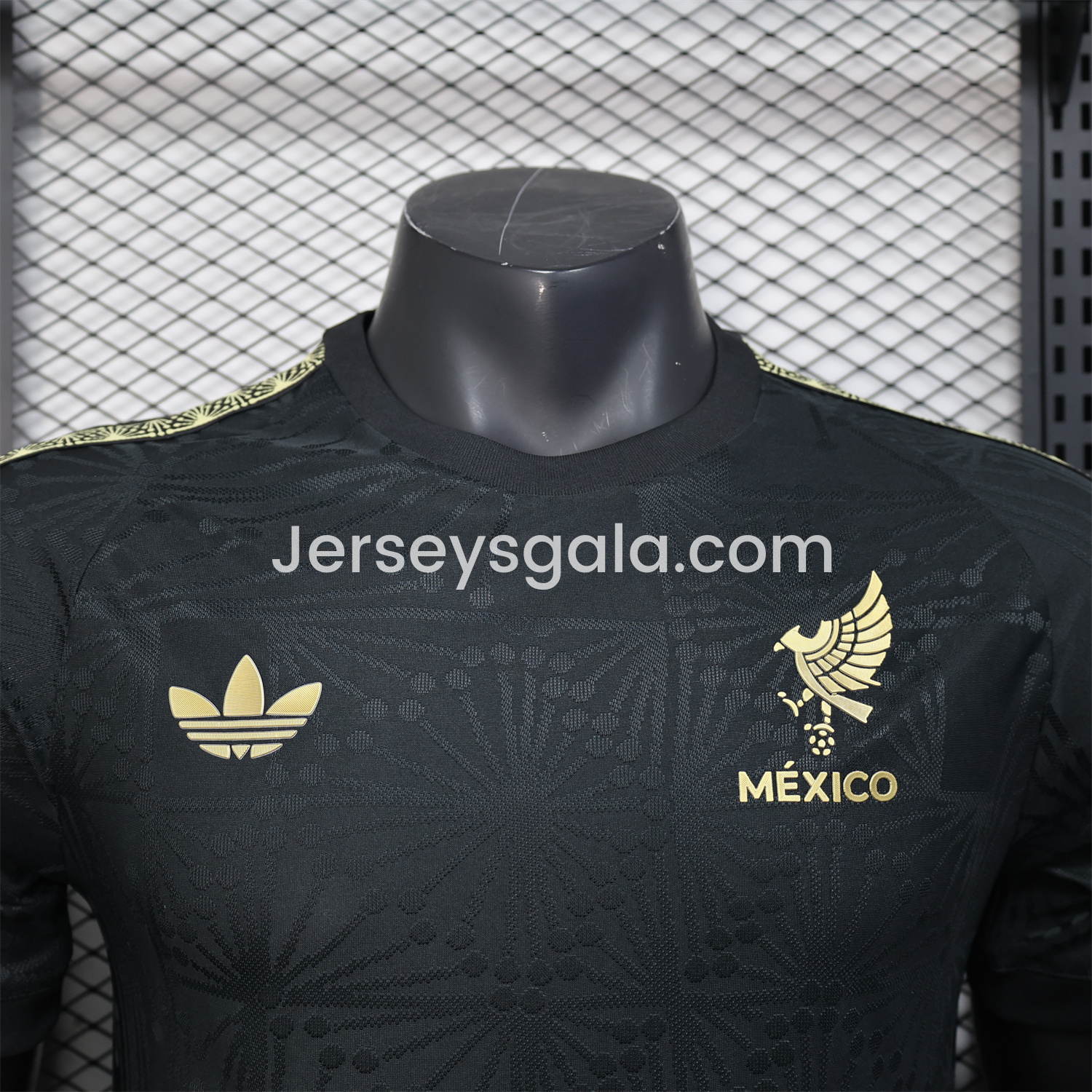 Mexico 2025 Gold Cup Black Special Edition Jersey - Player Version - SOCCERDEALSHOP