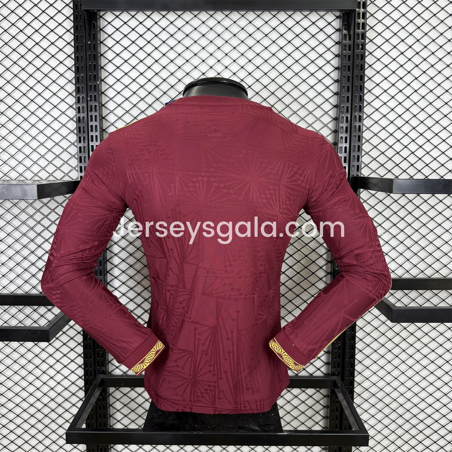 Mexico 2025 Gold Cup Red Long Sleeves Jersey - Player Version - SOCCERDEALSHOP