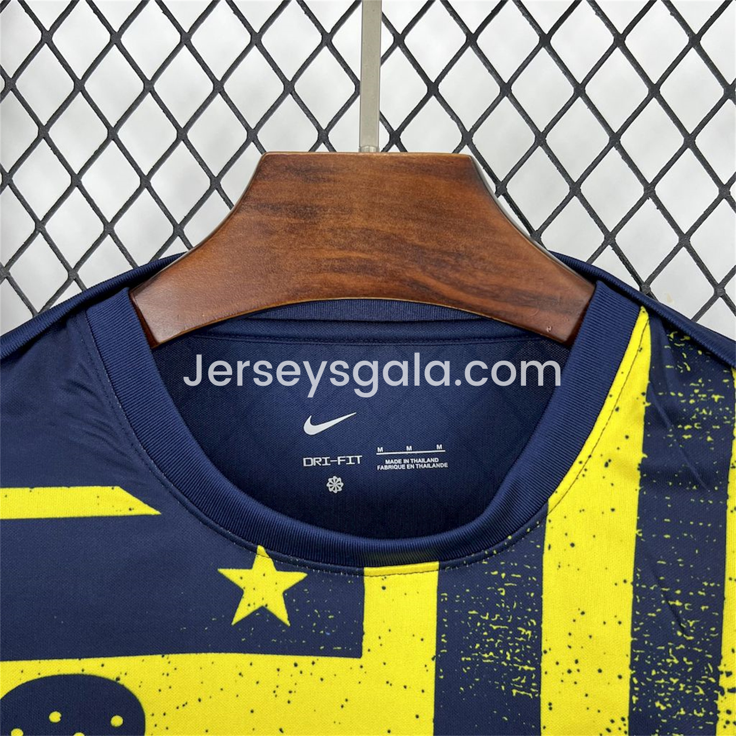 Atletico Madrid 25-26 Yellow Blue Stripes Pre-Match Training Long Sleeves Jersey - Fans Version - SOCCERDEALSHOP