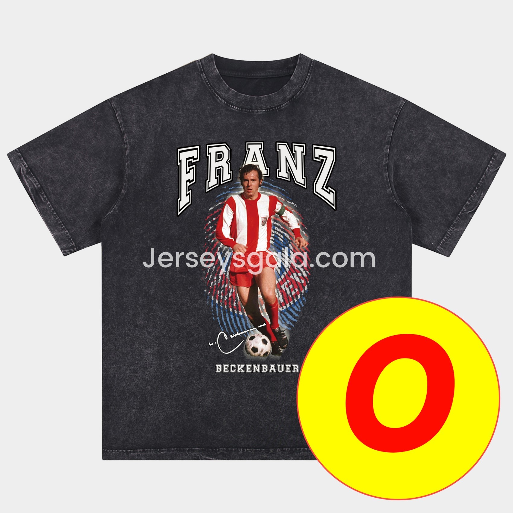 Bayern Munich 125th Legendary Players Oversized Washed T-Shirt - SOCCERDEALSHOP