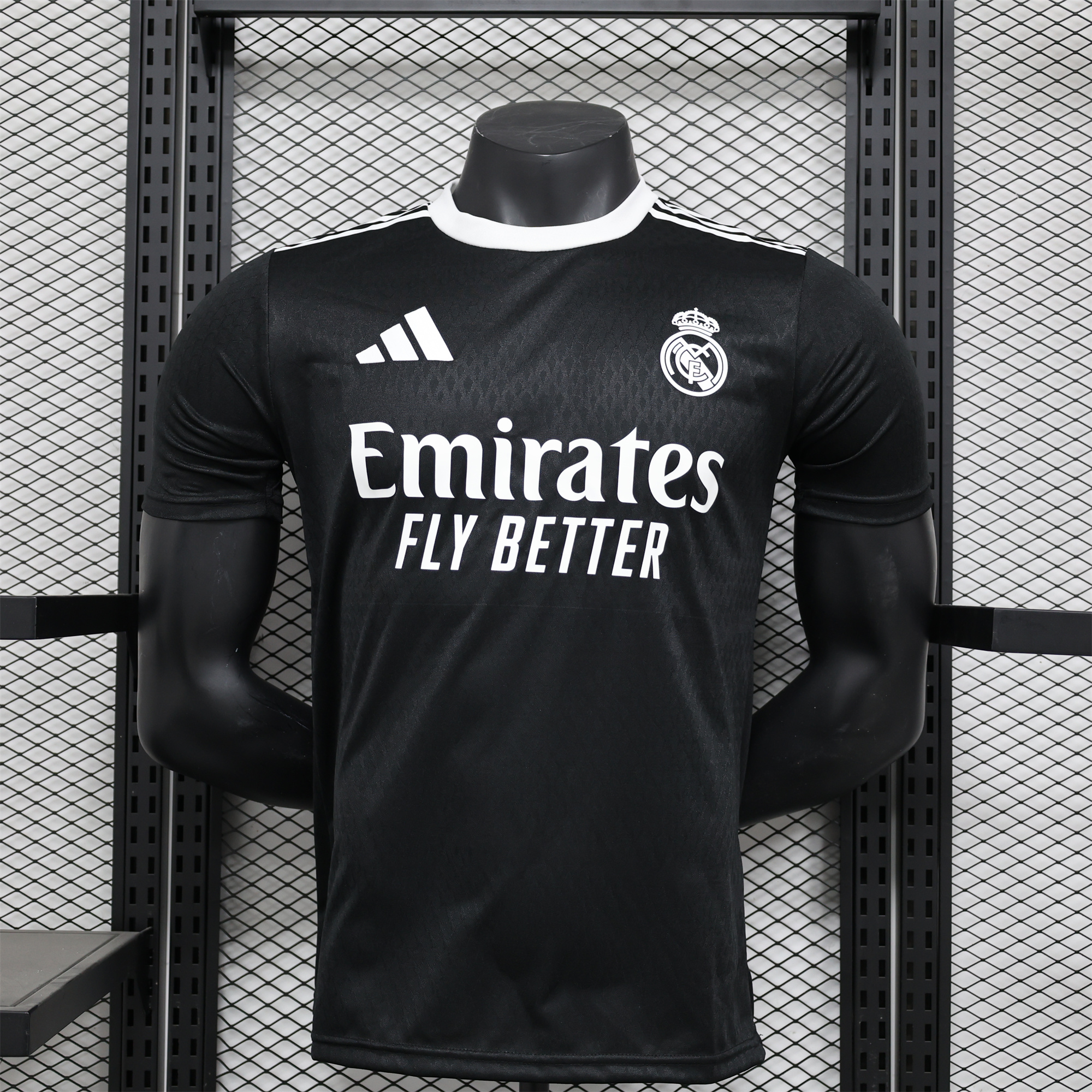 Real Madrid 24-25 Black 2 Special Edition Jersey - Player Version - SOCCERDEALSHOP