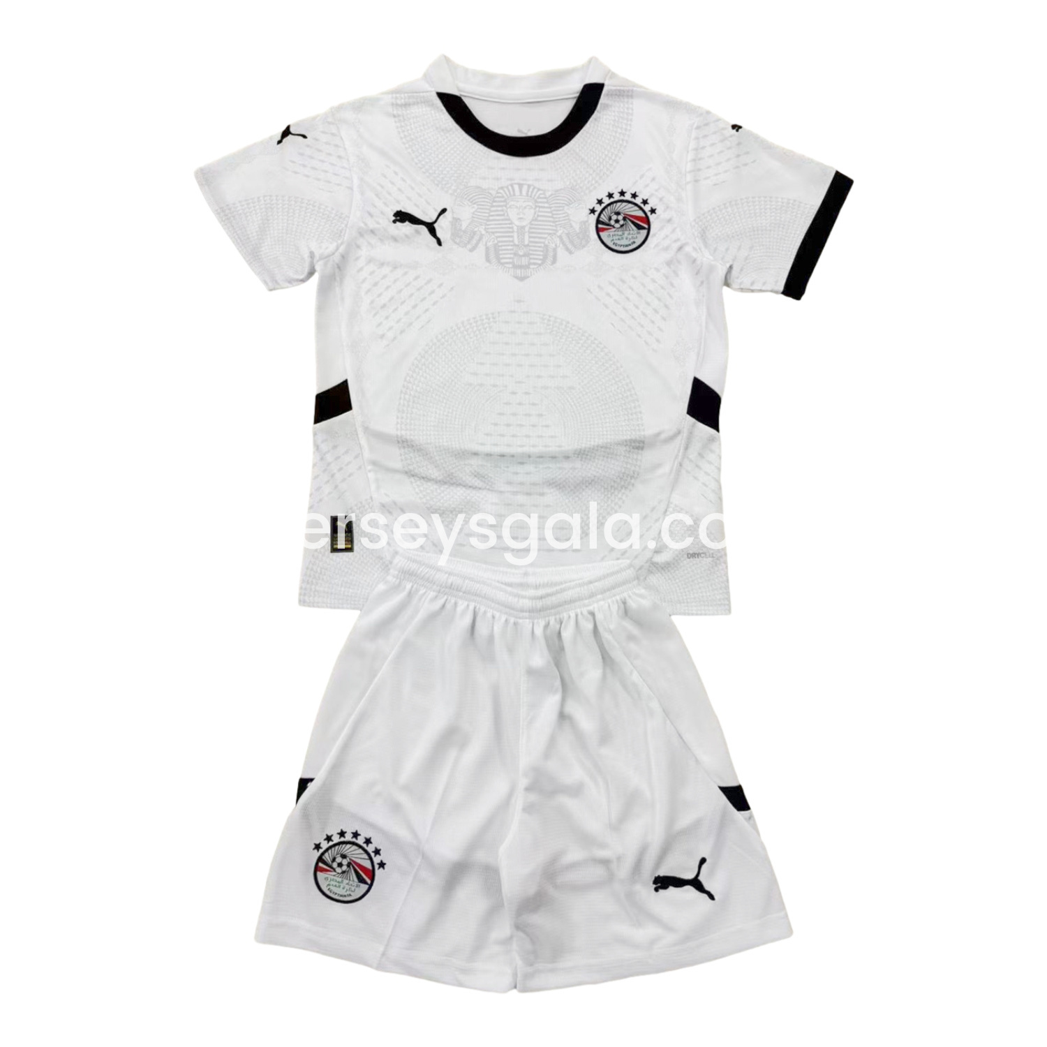 Egypt 24-25 Away Kids Kit - SOCCERDEALSHOP