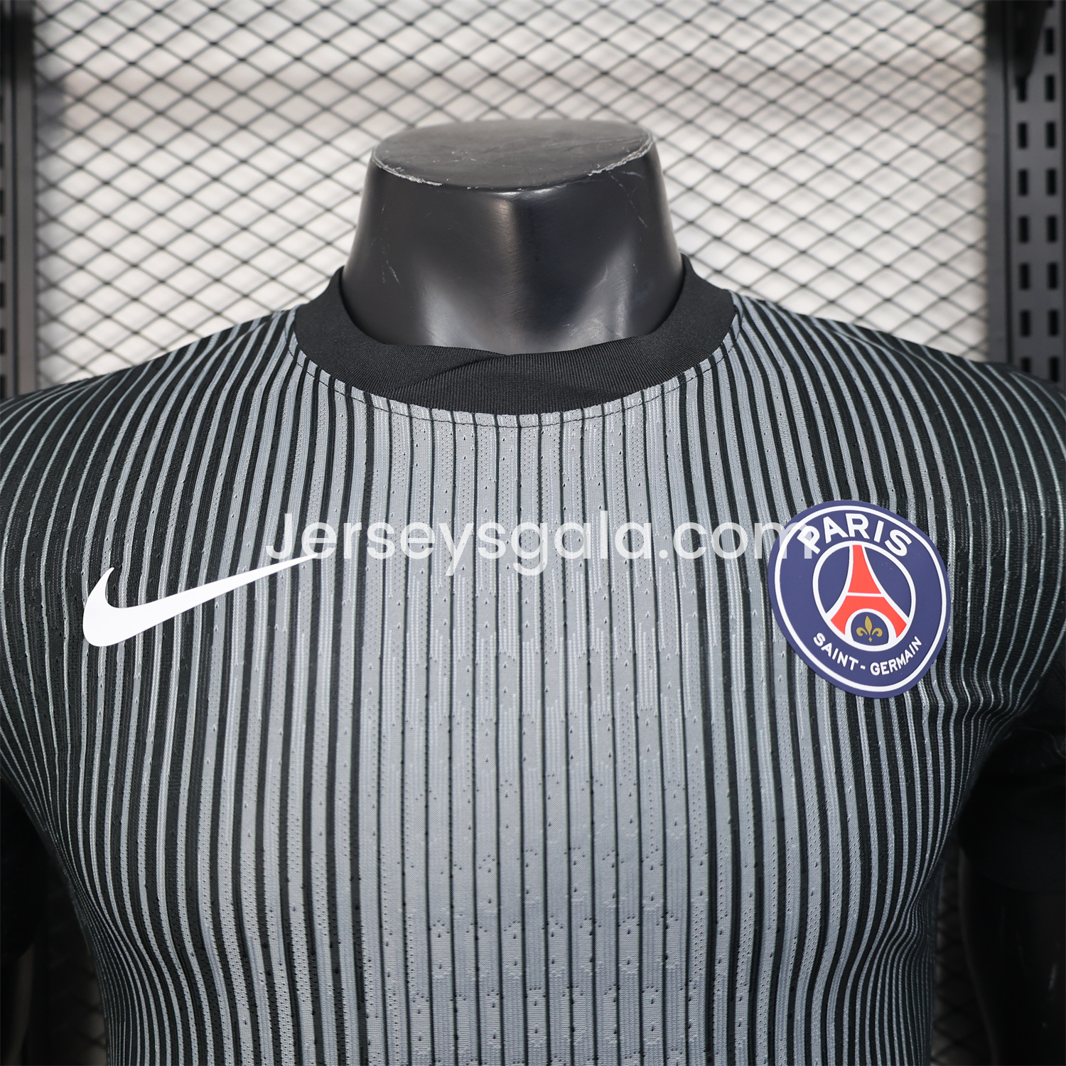 Paris Saint-Germain PSG 25-26 Black GK Goalkeeper Unsponsored Jersey - Player Version - SOCCERDEALSHOP