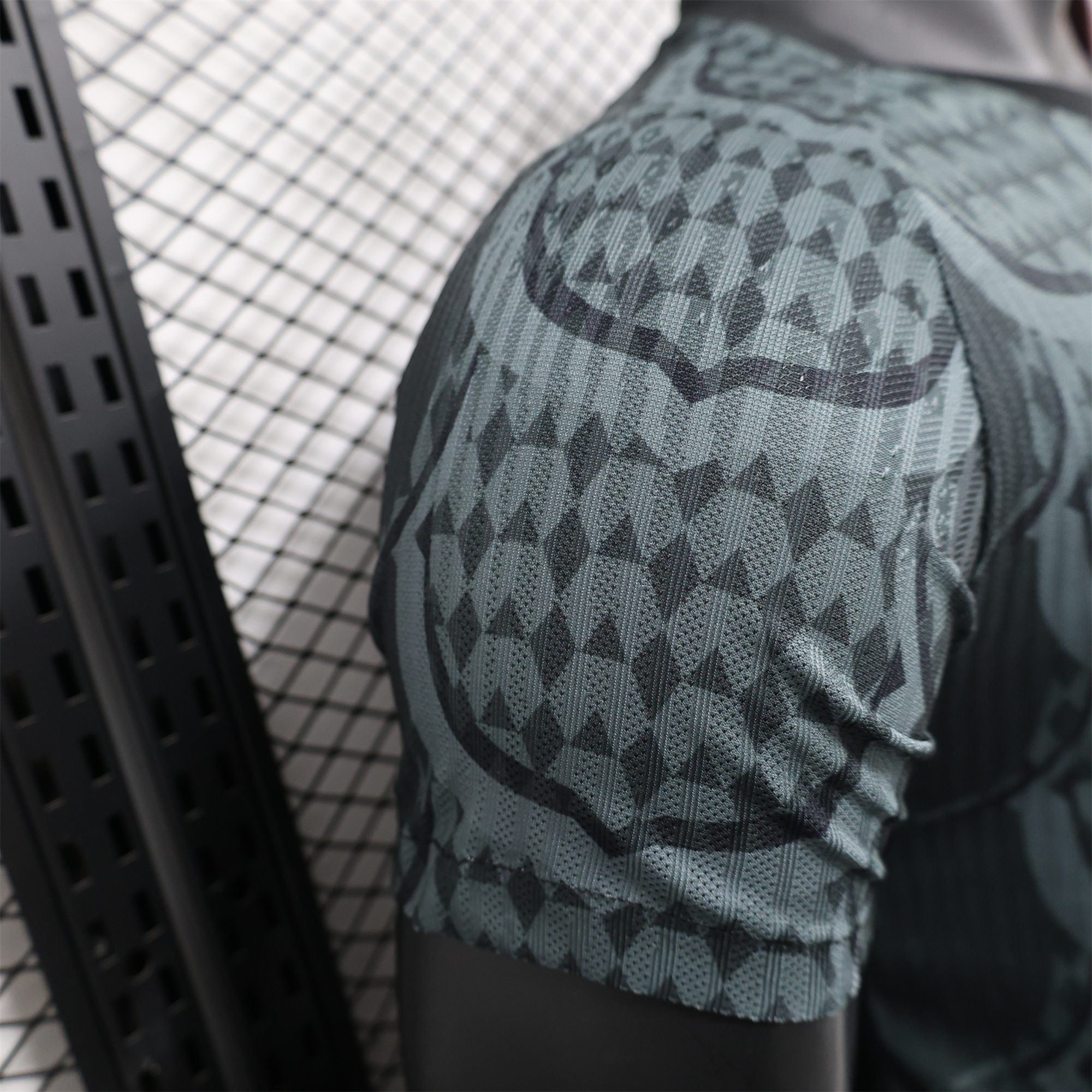 B.A.R.S.A 24-25 Gray Scales Texture Special Edition Jersey - Player Version - SOCCERDEALSHOP