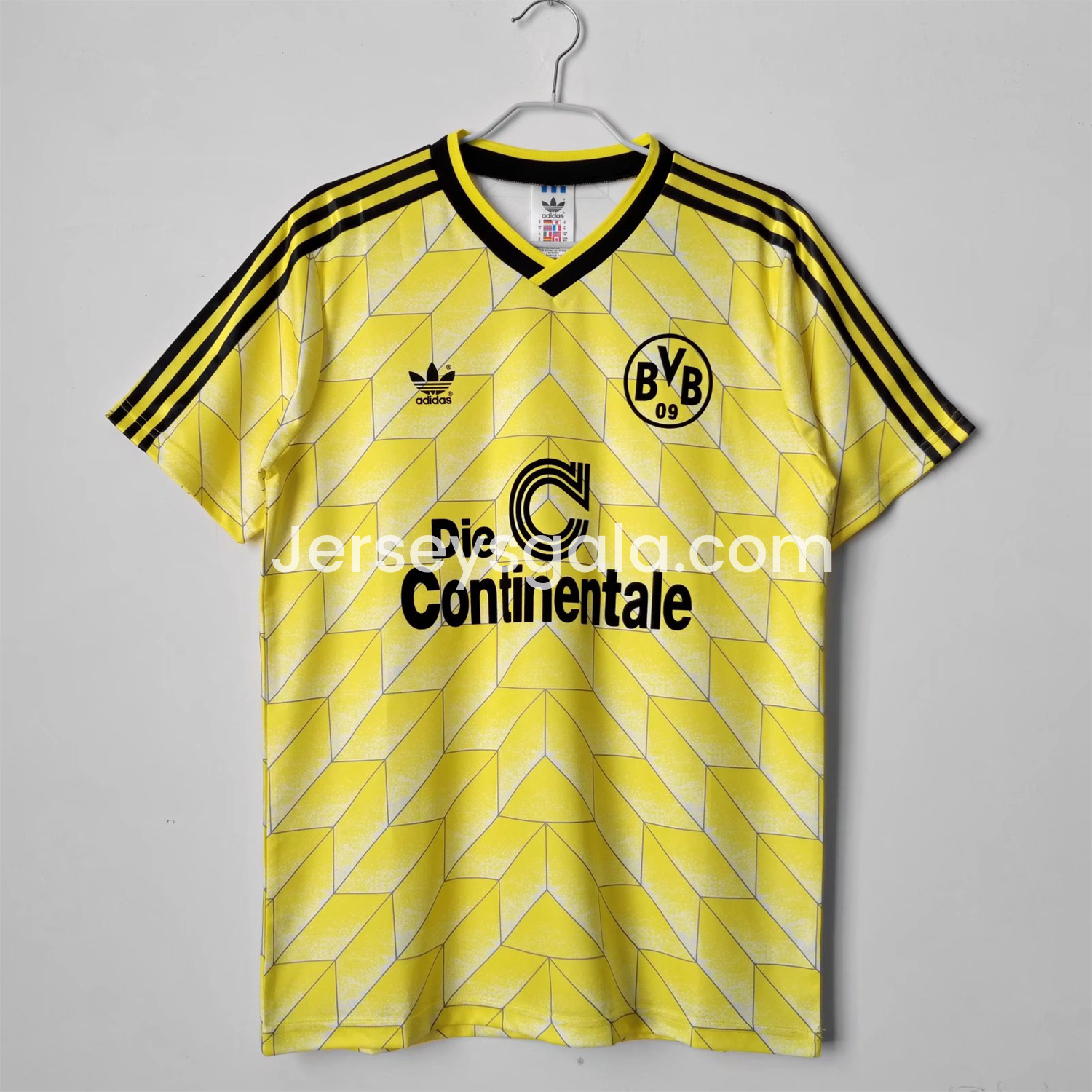 Retro Dortmund 1988-89 Home Jersey - SOCCERDEALSHOP