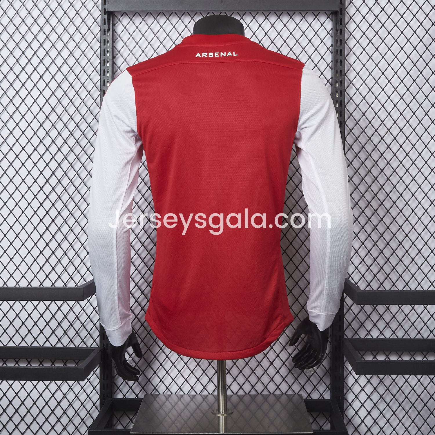 Retro Arsenal 2011-12 Home Long Sleeve Jersey - Player Version - SOCCERDEALSHOP