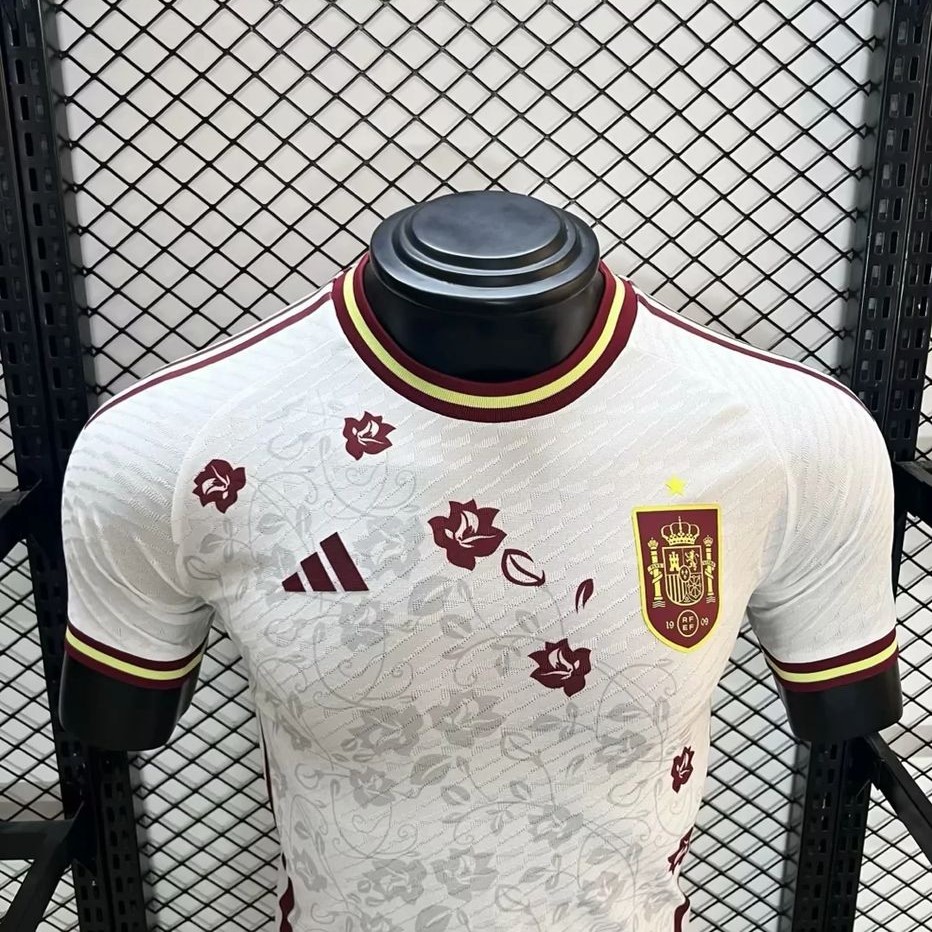 Spain 2024 White Special Edition Jersey - Player Version - SOCCERDEALSHOP