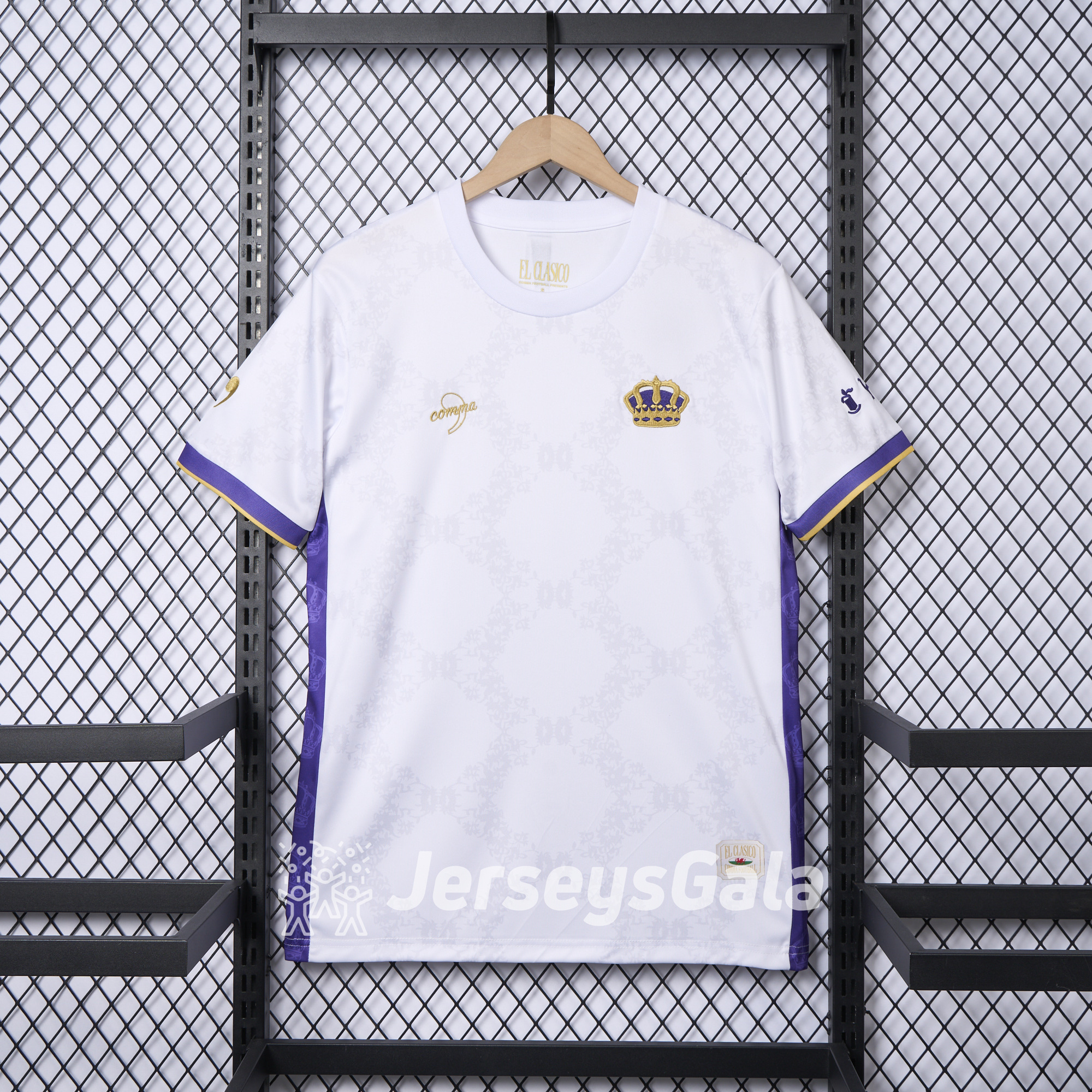 Real Madrid 2024-25 COMMA Gareth Bale Jersey - Fans Version - SOCCERDEALSHOP