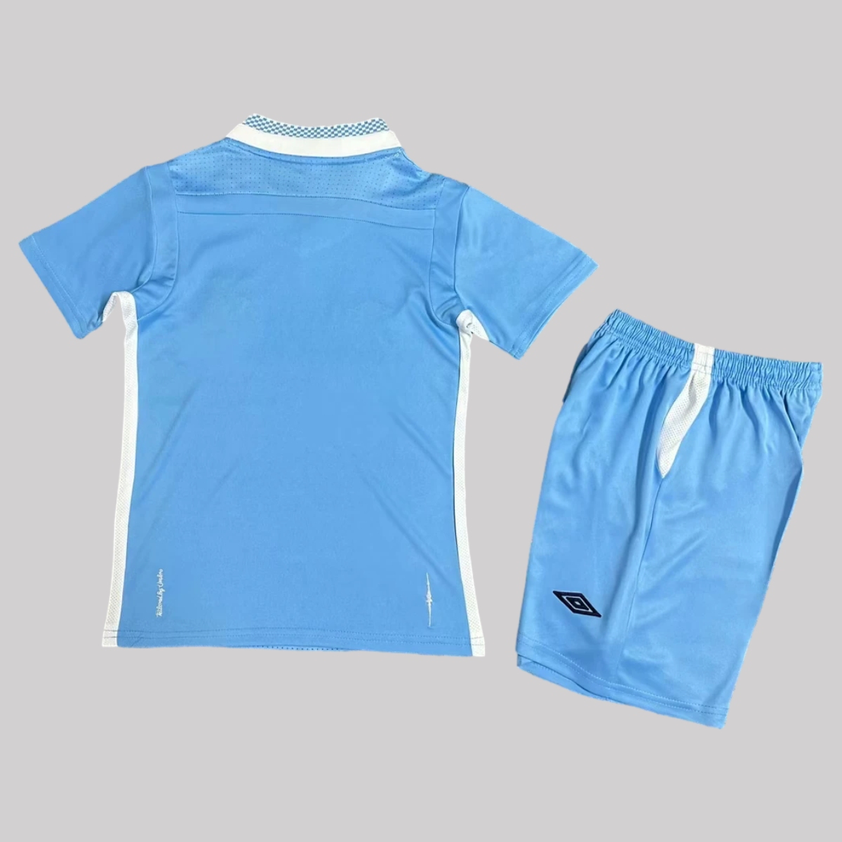 Retro Manchester City 2011-12 Home Kids Kit - SOCCERDEALSHOP