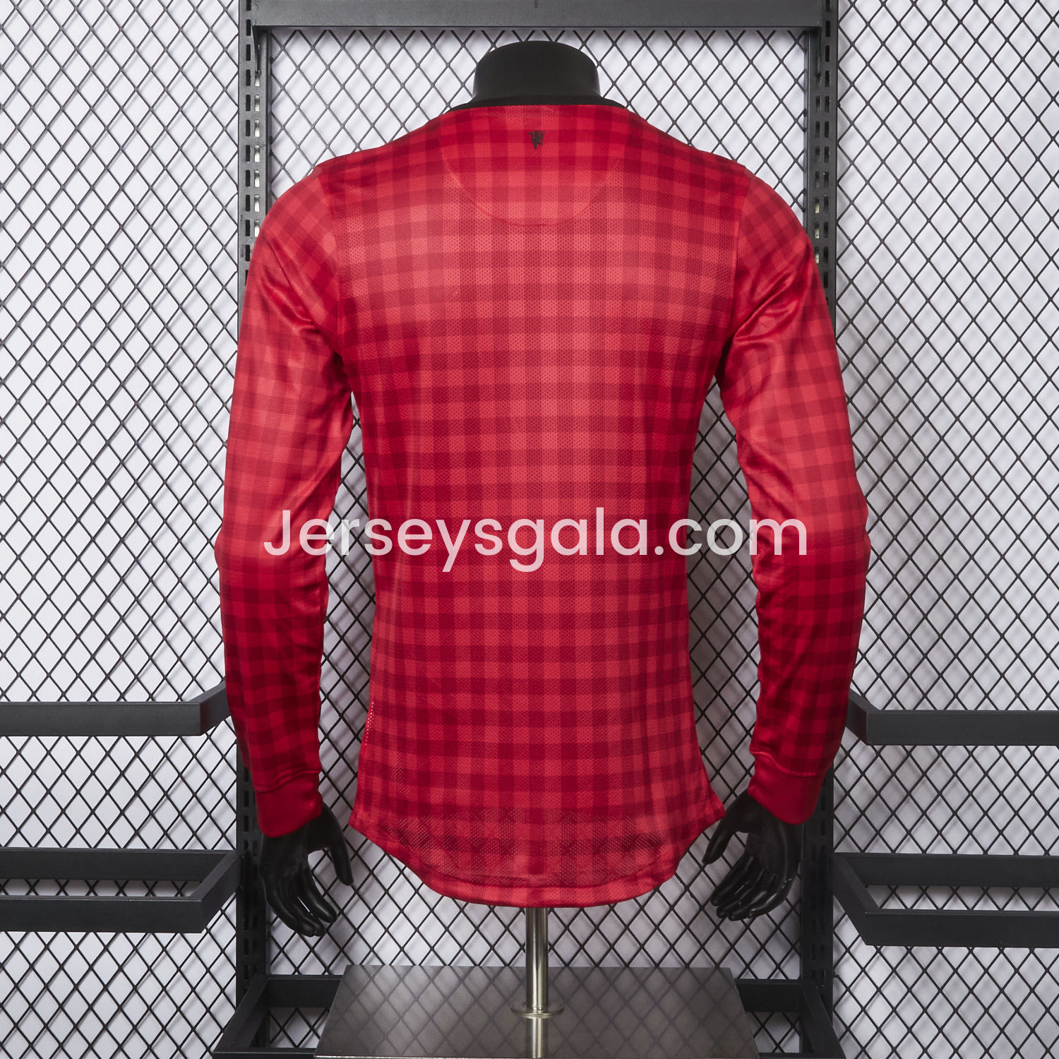 Retro Manchester United 2012-13 Home Long Sleeve Jersey - Player Version - SOCCERDEALSHOP