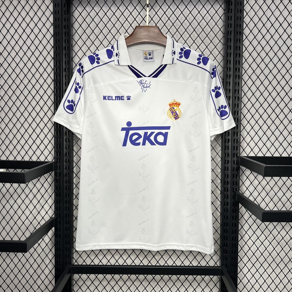 Retro Real Madrid 1994-96 Home Jersey - SOCCERDEALSHOP