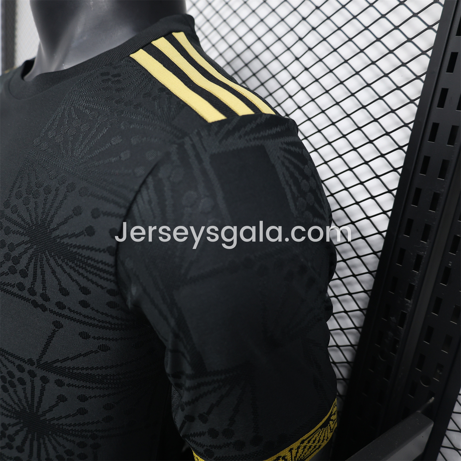 Mexico 2025 Gold Cup Home Black Jersey - Player Version - SOCCERDEALSHOP