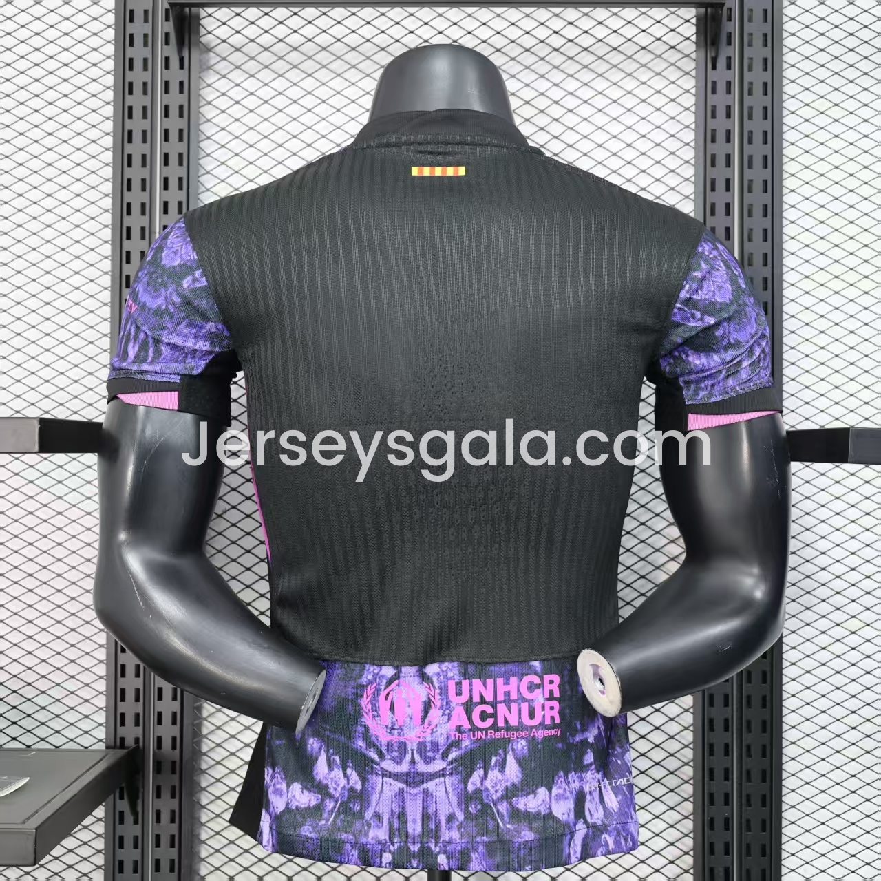 B.A.R.S.A 25-26 Purple Rock Pattern Jersey - Player Version - SOCCERDEALSHOP