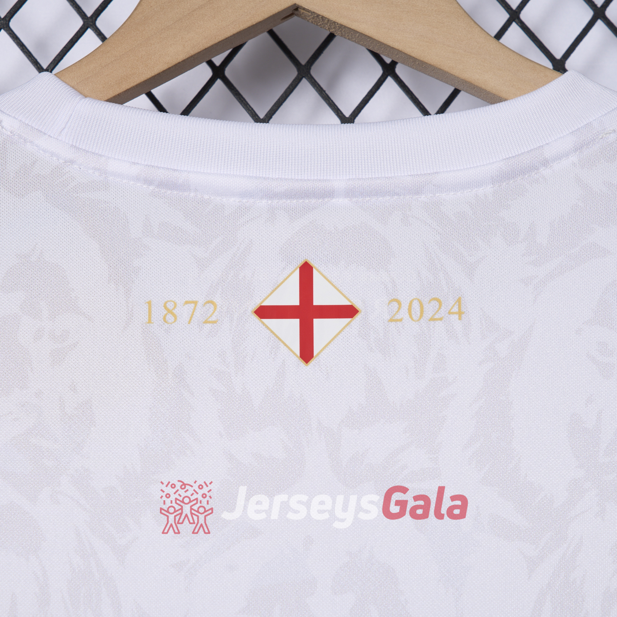 England 2024-25 COMMA White Special Edition Jersey - Fans Version - SOCCERDEALSHOP