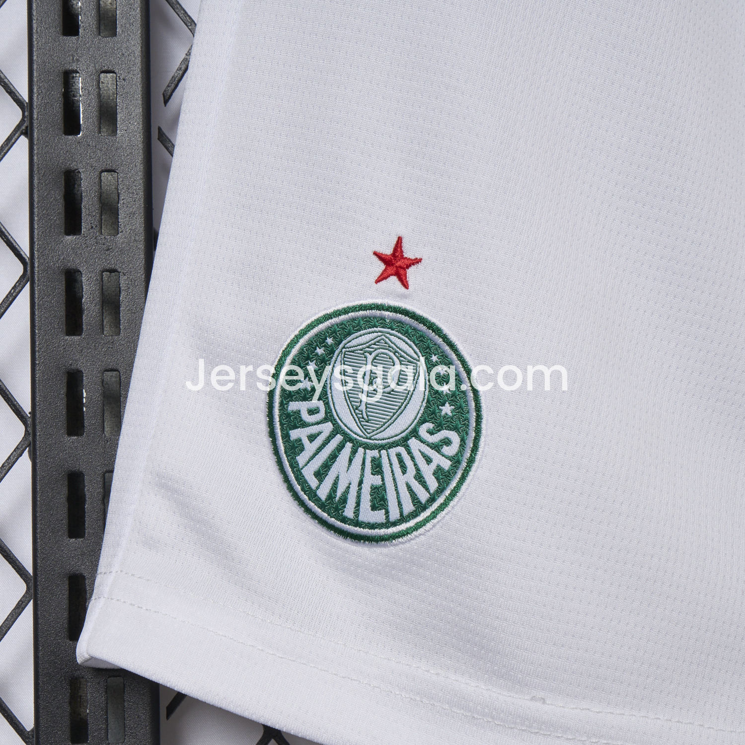 Palmeiras 25-26 White Home Shorts - Fans Version - SOCCERDEALSHOP