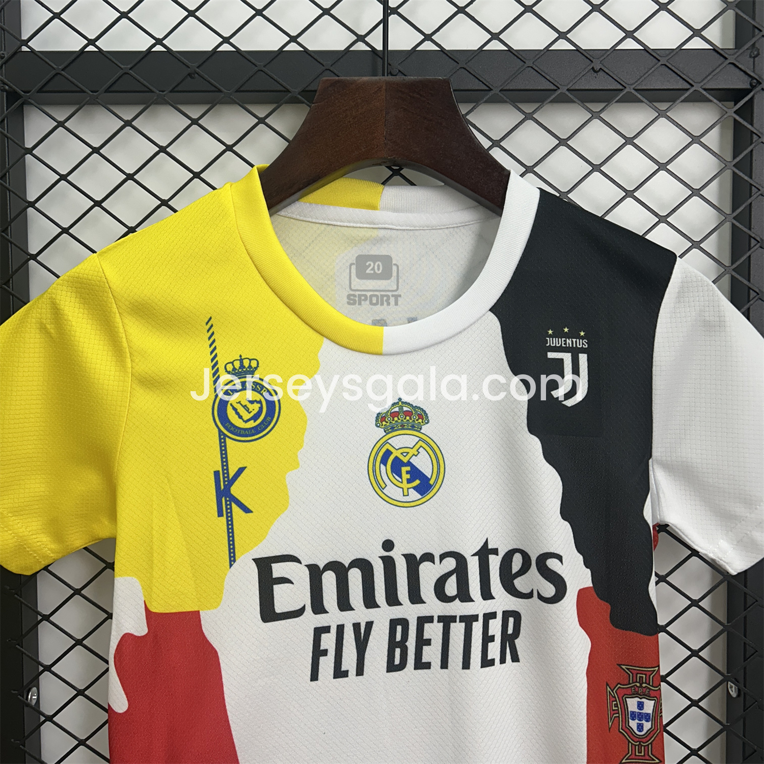 Cristiano Ronaldo Career Commemorative Kids Kit - Real Madrid Manchester United Juventus Portugal Al Nassr Sporting CP - Player Version - SOCCERDEALSHOP