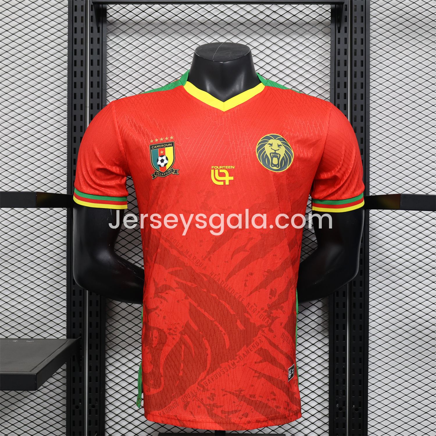 Cameroon 25-26 Away Jersey - Player Version - SOCCERDEALSHOP