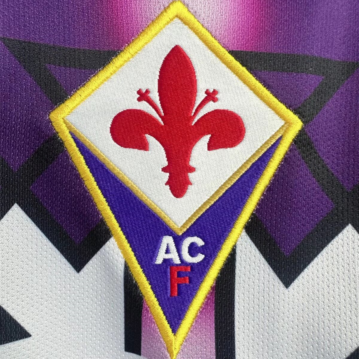 Retro Fiorentina 1992-93 Away Long Sleeve Jersey - SOCCERDEALSHOP