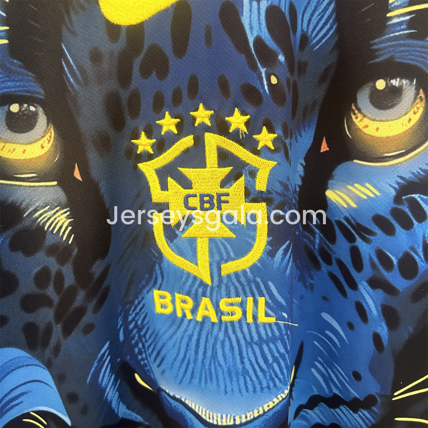 Brazil 25-26 Blue Tiger Special Edition Jersey - Fans Version - SOCCERDEALSHOP