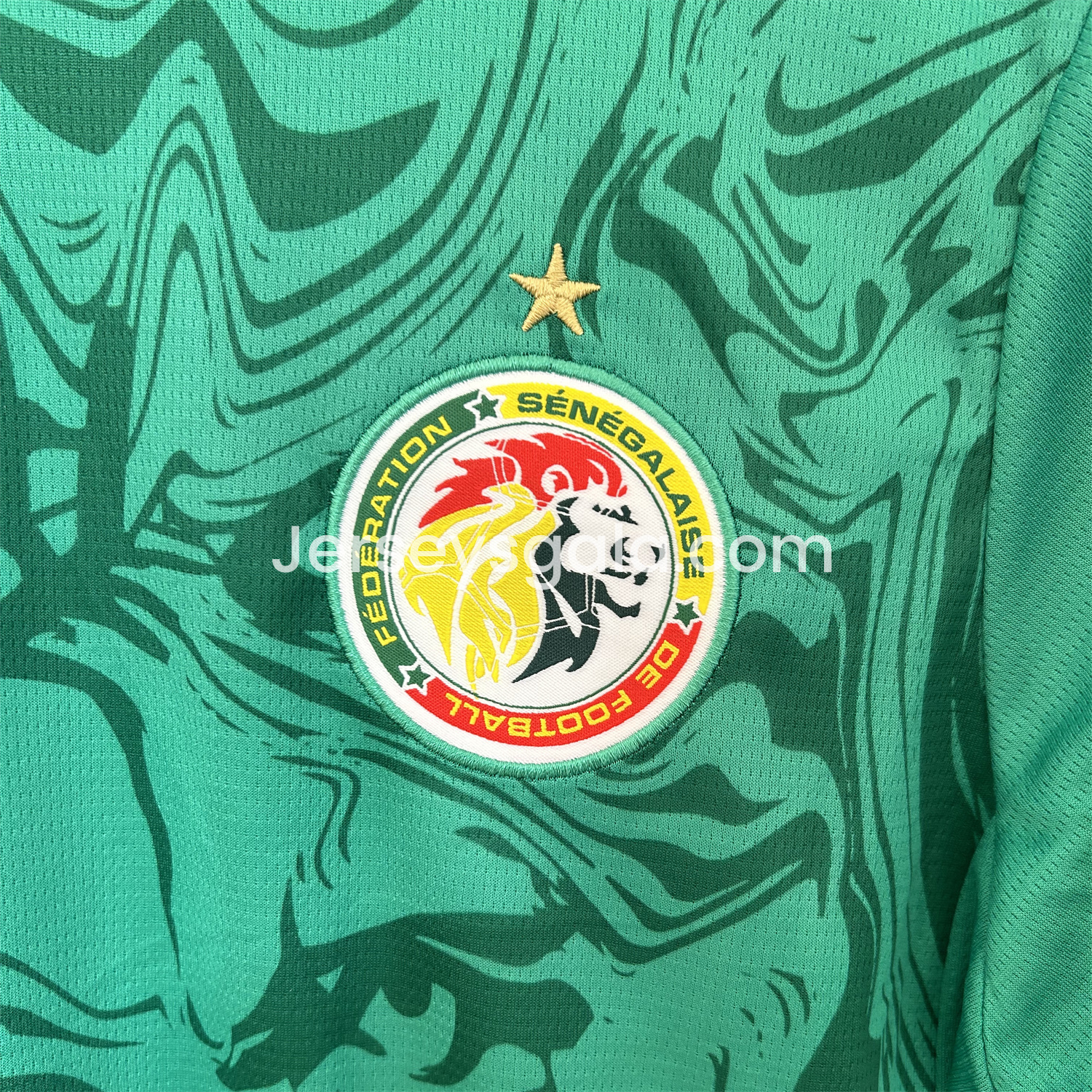 Senegal 25-26 Away Green Jersey - Fans Version - SOCCERDEALSHOP