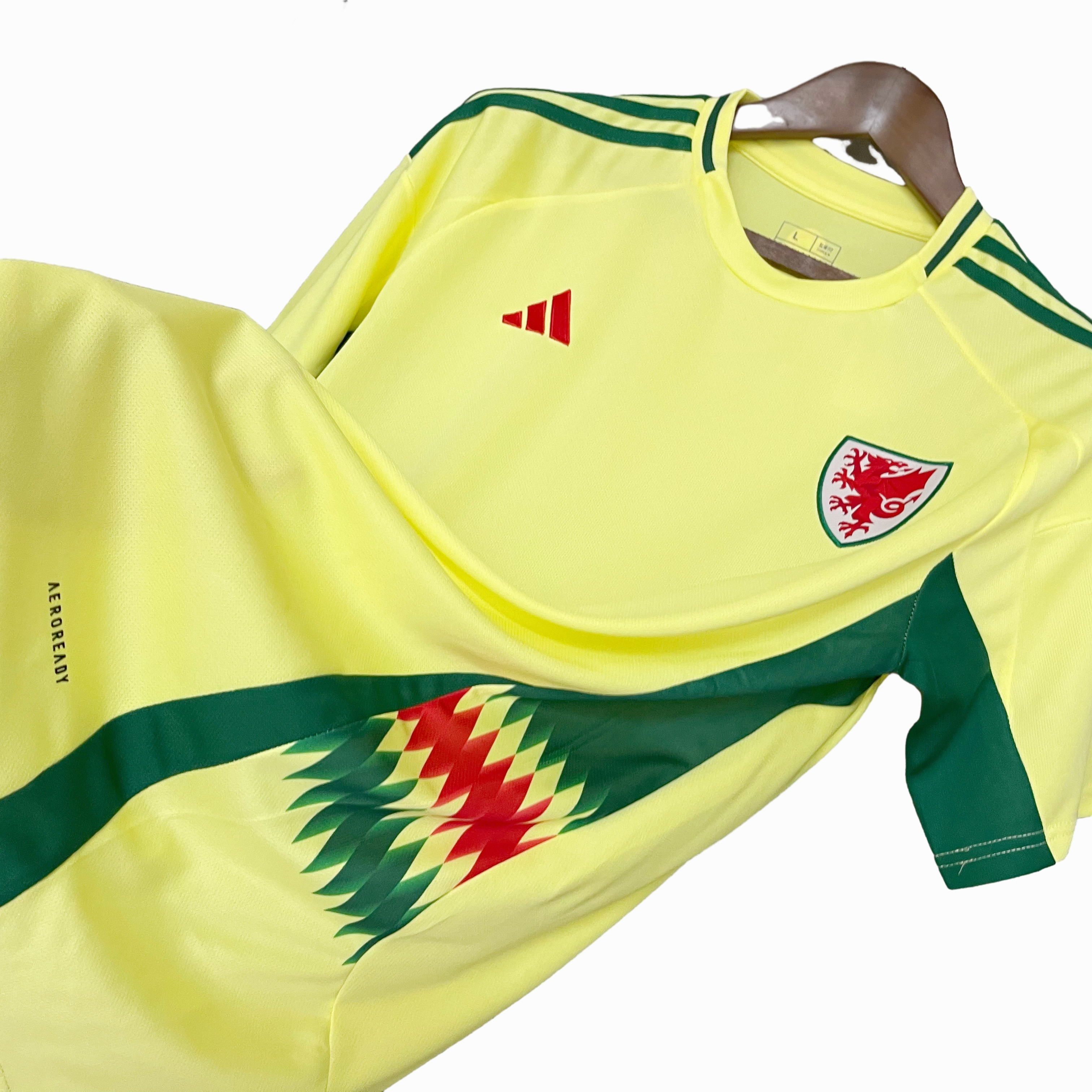 Wales 2024 Away Stadium Jersey - Fans Version - SOCCERDEALSHOP