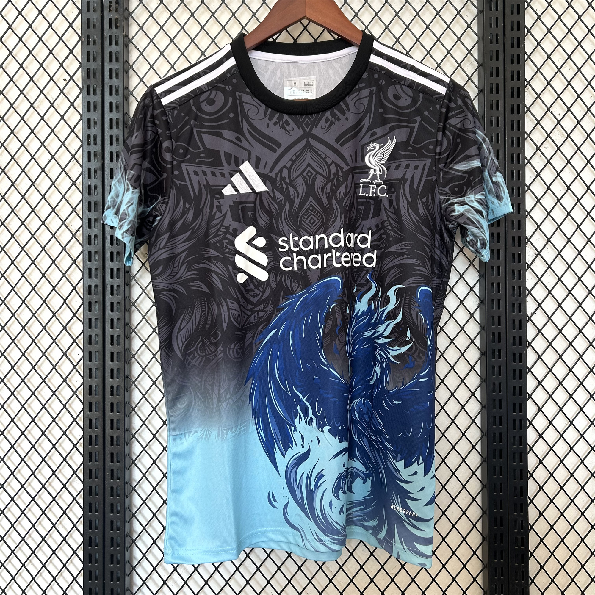 Liver.pool 24-25 Blue Fire Phoenix Special Edition Jersey - Fans Version - SOCCERDEALSHOP