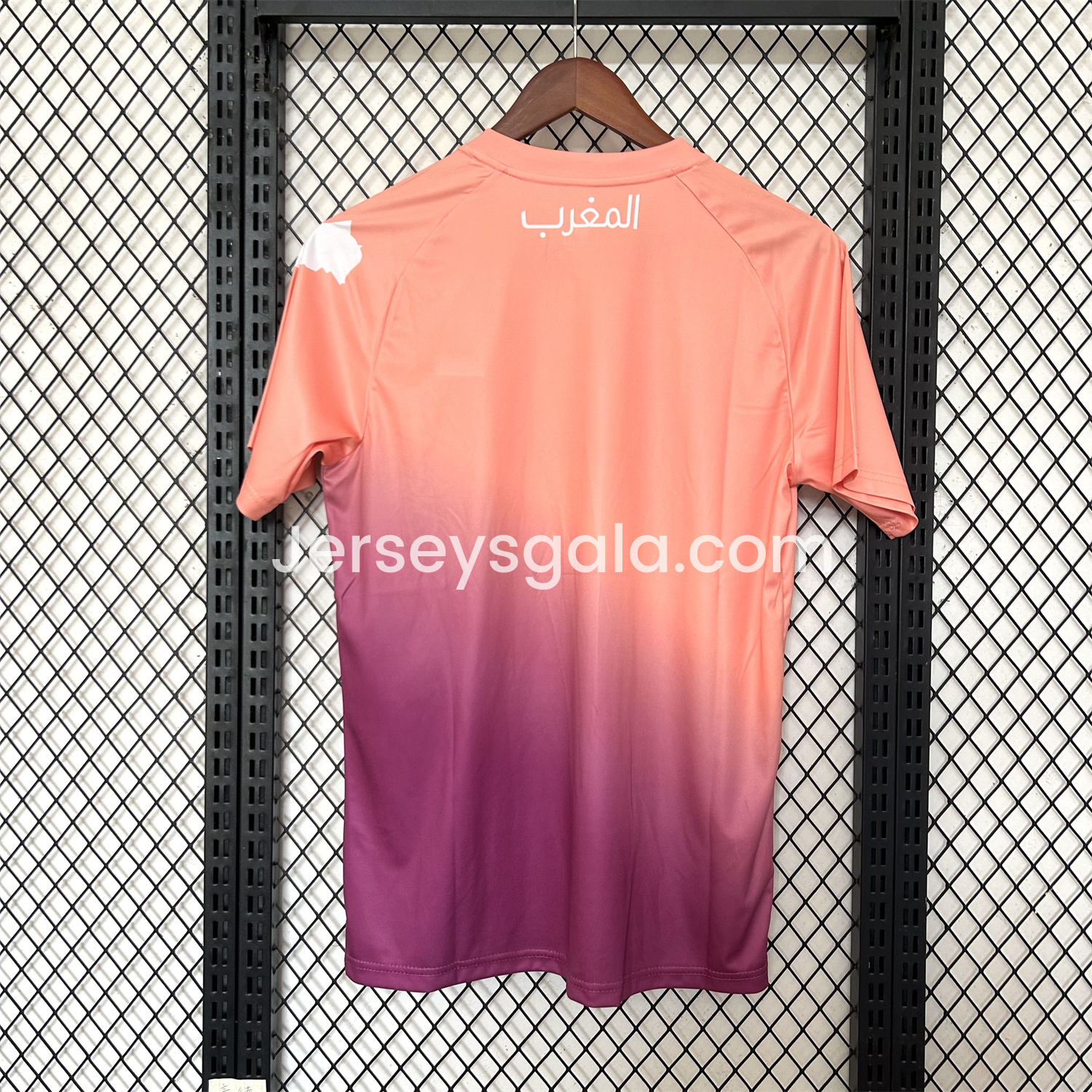 Morocco 25-26 Pink Purple Gradient Training Jersey - Fans Version - SOCCERDEALSHOP