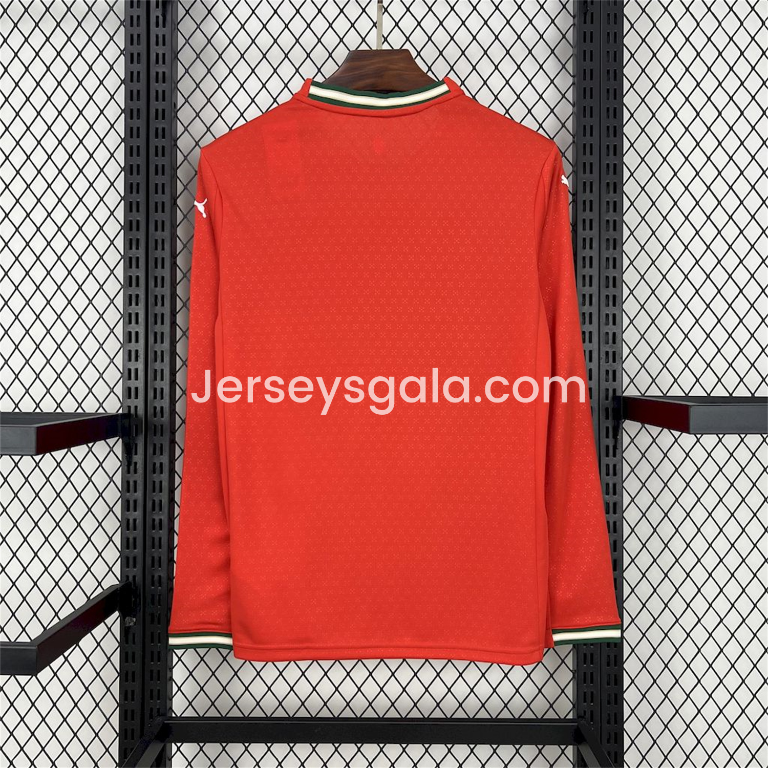 Portugal 2025-26 Home Long Sleeve Jersey - Fans Version - SOCCERDEALSHOP