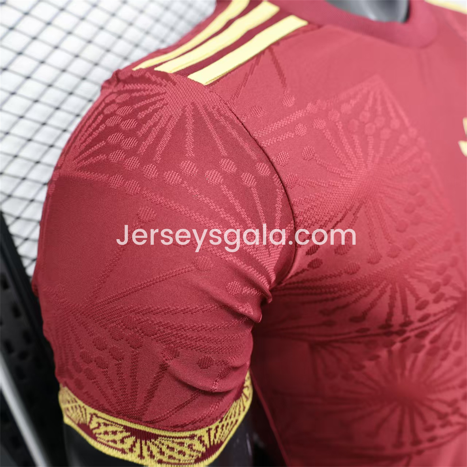 Mexico 2025 Round Logo Red Special Edition Jersey - Player Version - SOCCERDEALSHOP