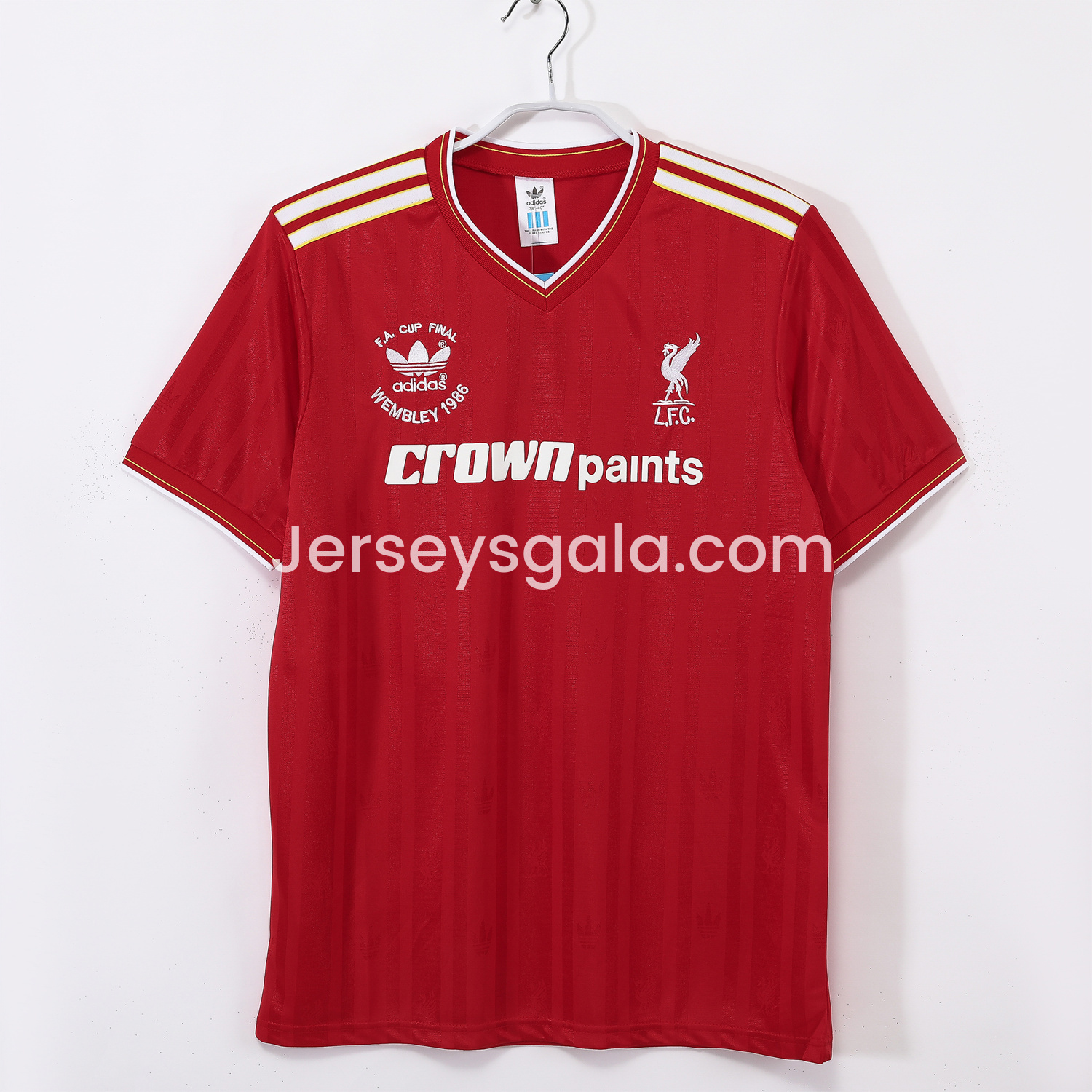 Retro Liver.pool 1985-86 Home Jersey - FA CUP FINAL Version - SOCCERDEALSHOP