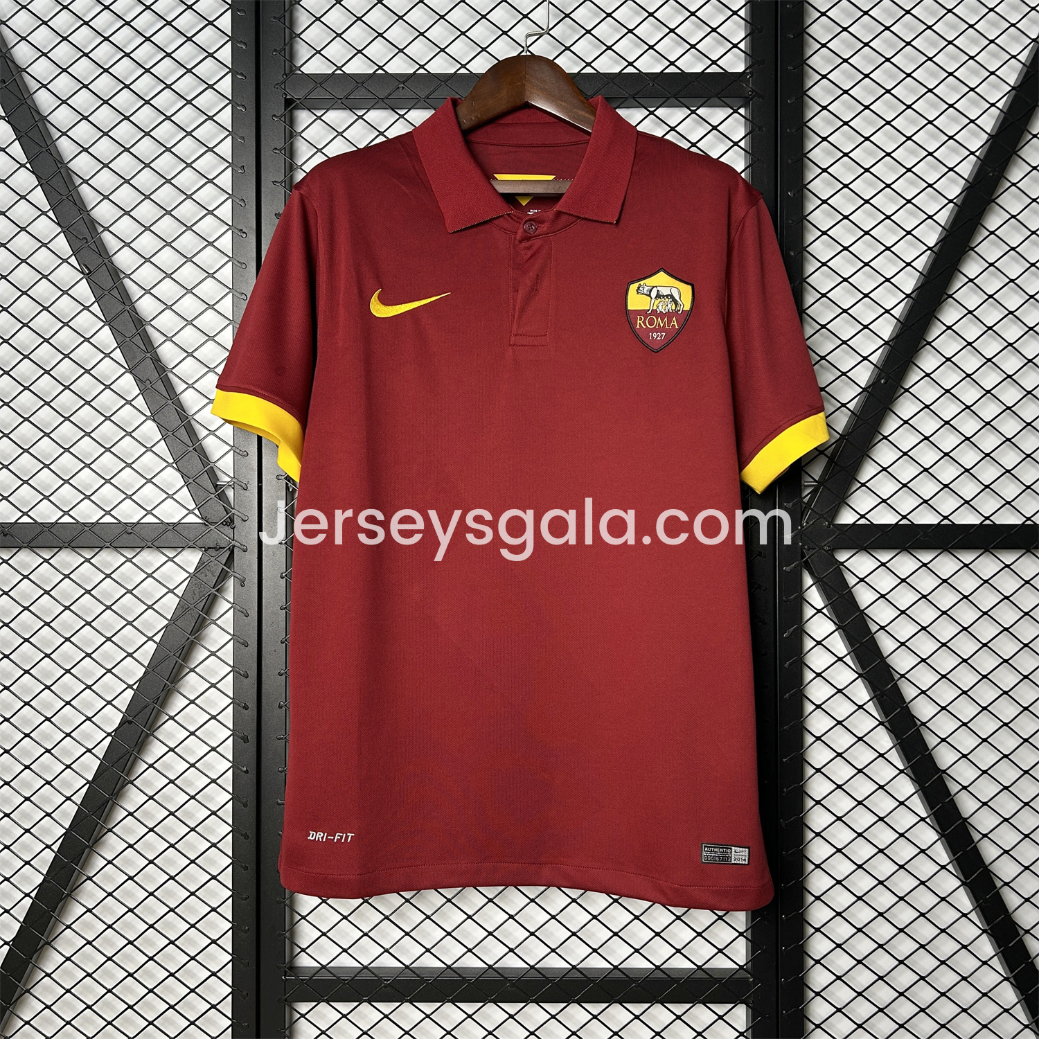Retro Roma 2014-15 Home Jersey - SOCCERDEALSHOP