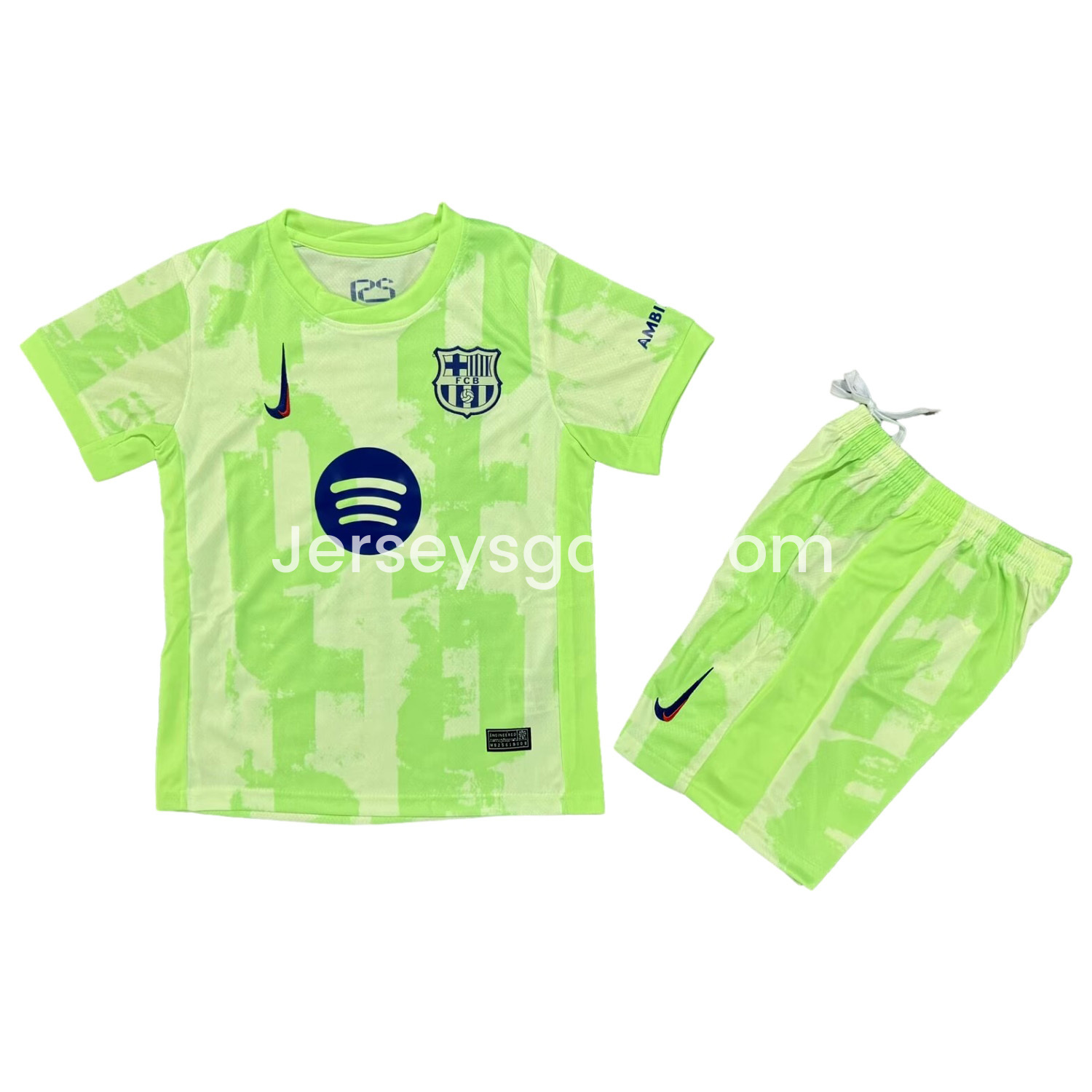 B.A.R.S.A 24-25 Third Kids Kit with New Sponsor - SOCCERDEALSHOP