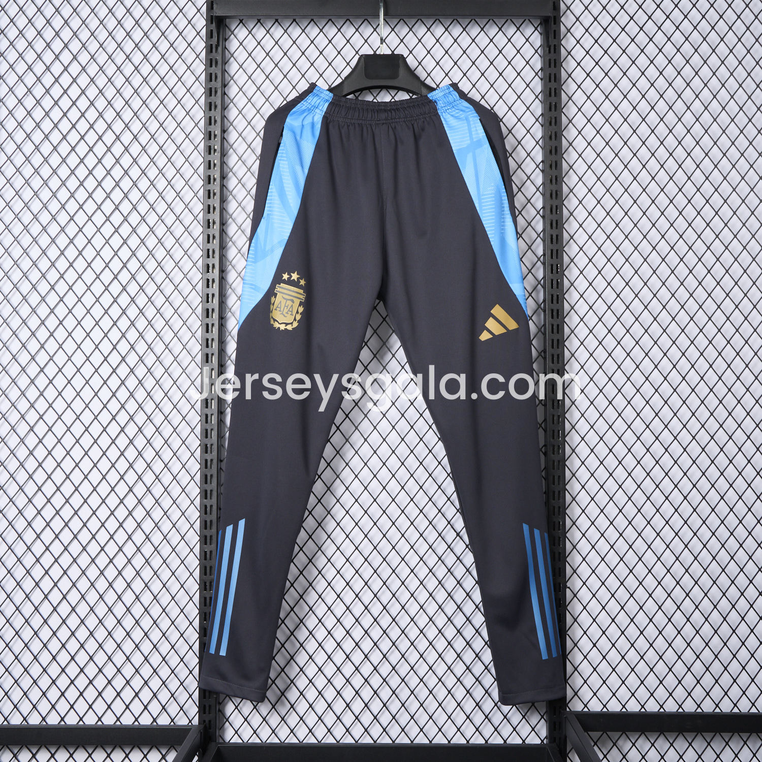 Argentina 24-25 Deep Grey Training Pants - Player Version - SOCCERDEALSHOP