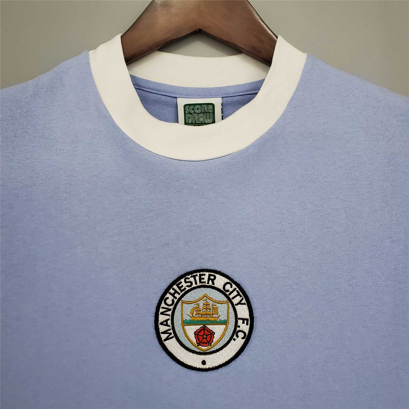Retro Manchester City 1971-74 Home Jersey - SOCCERDEALSHOP