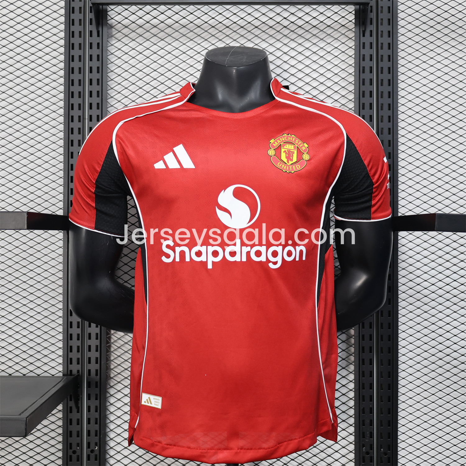 Manchester United 25-26 Home Jersey - Player Version - SOCCERDEALSHOP