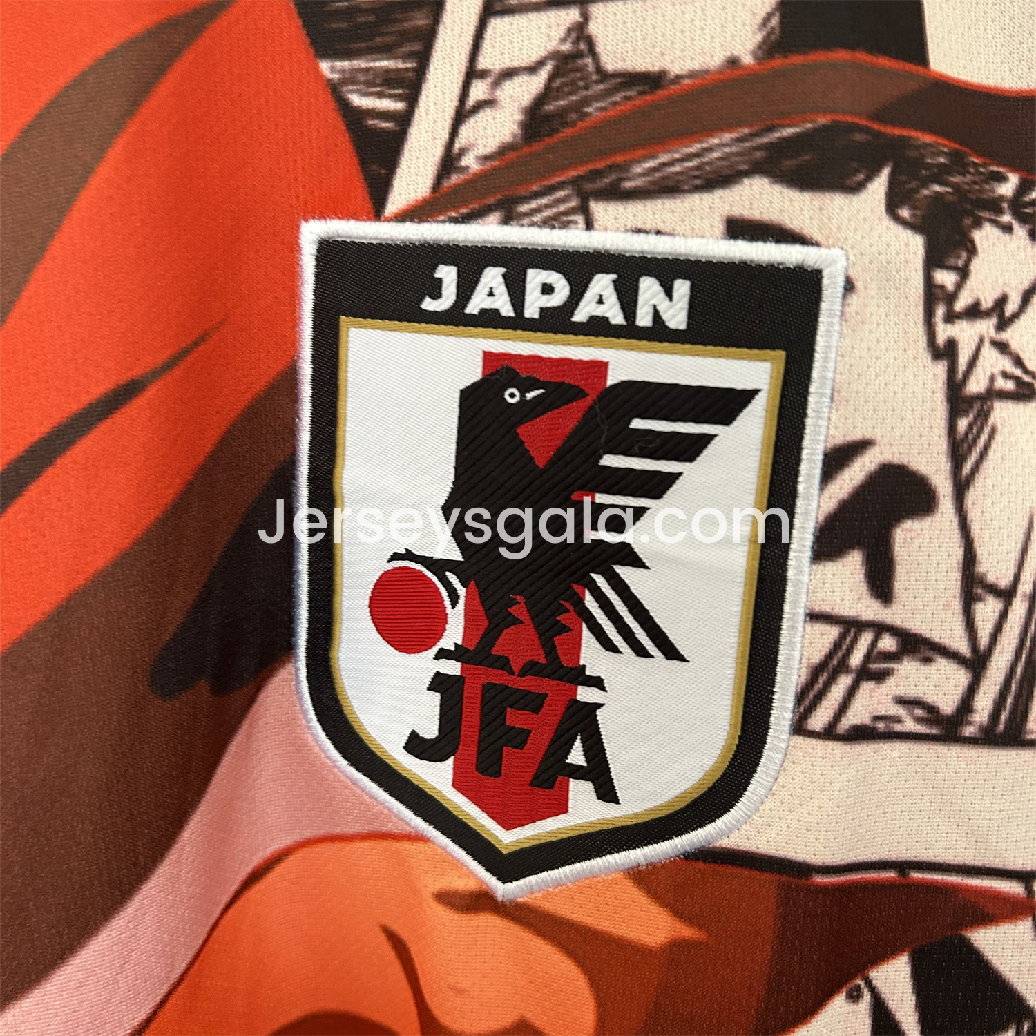 Japan 25-26 Uzumaki Naruto Sage Mode Special Edition Jersey - Fans Version - SOCCERDEALSHOP
