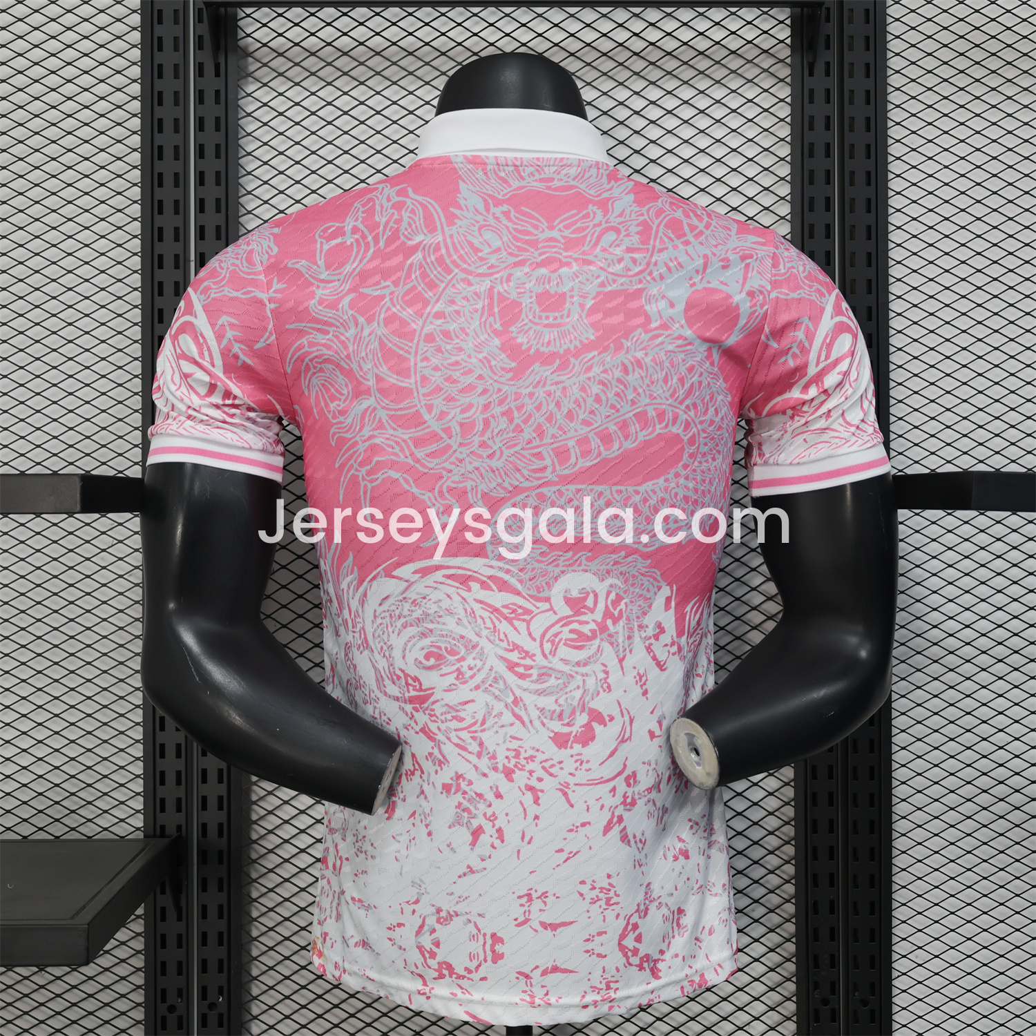 Real Madrid 25-26 Pink and White Gradient Chinese and Western Style Dragon Jersey - Player Version - SOCCERDEALSHOP