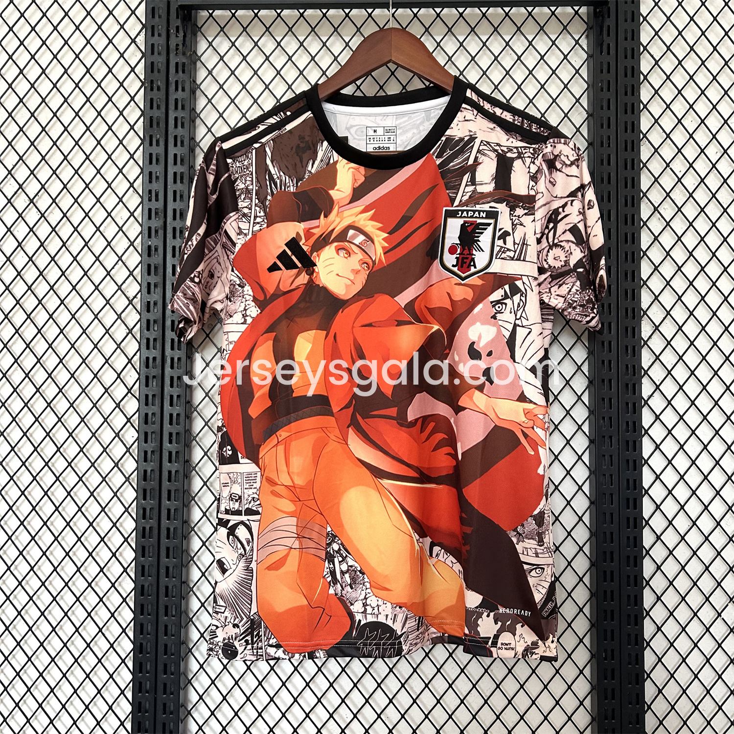 Japan 25-26 Uzumaki Naruto Sage Mode Special Edition Jersey - Fans Version - SOCCERDEALSHOP