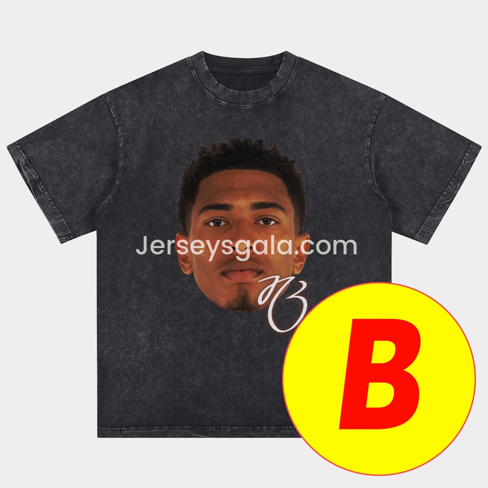 Bellingham Real Madrid England Oversized Washed T-Shirt - SOCCERDEALSHOP