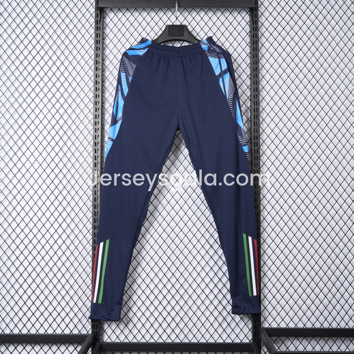 Italy 24-25 Navy Blue Training Pants - Player Version - SOCCERDEALSHOP
