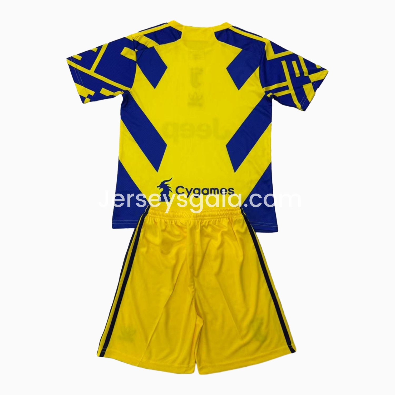 Juventus 24-25 Yellow Retro Style Kids Kit - SOCCERDEALSHOP