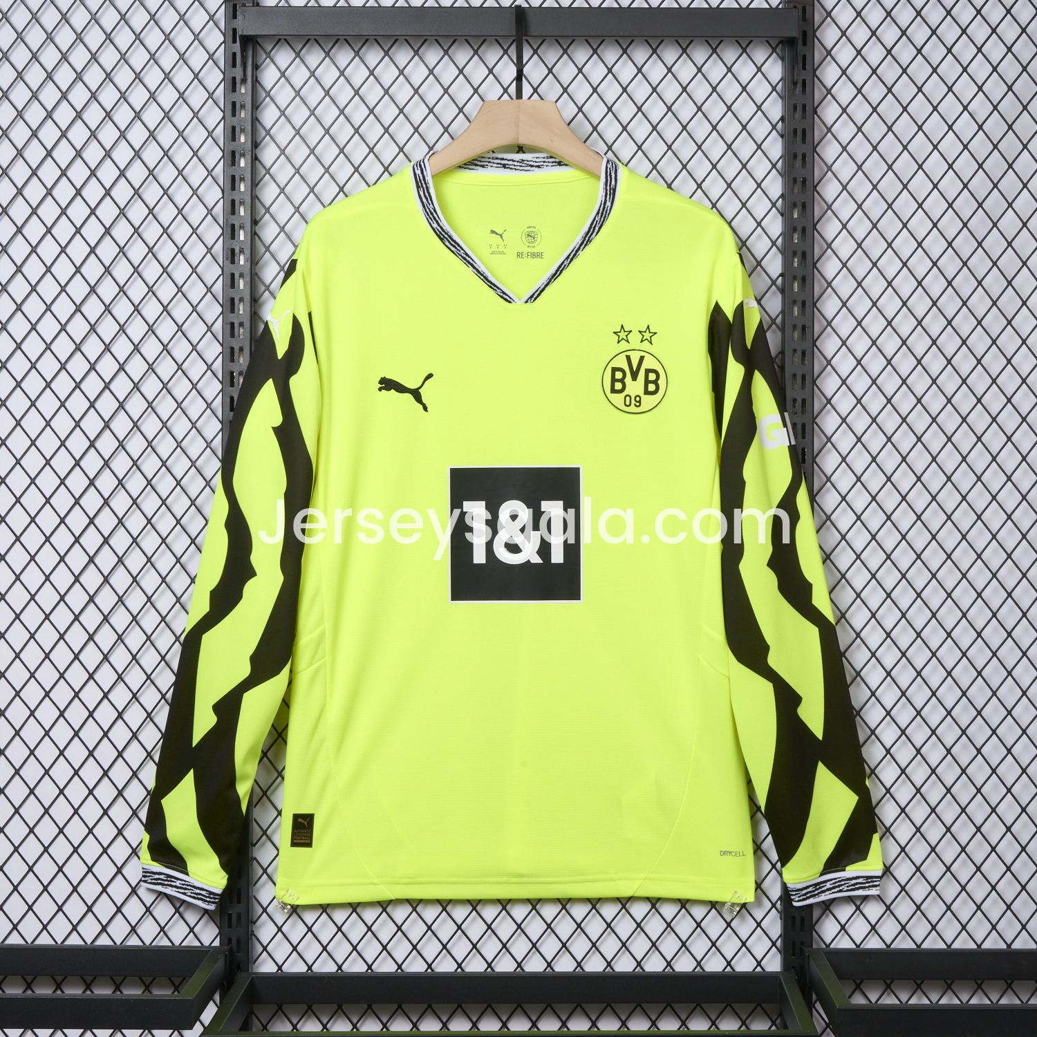 Dortmund 24-25 Yellow Alert Special Edition Long Sleeve Jersey - Fans Version - SOCCERDEALSHOP