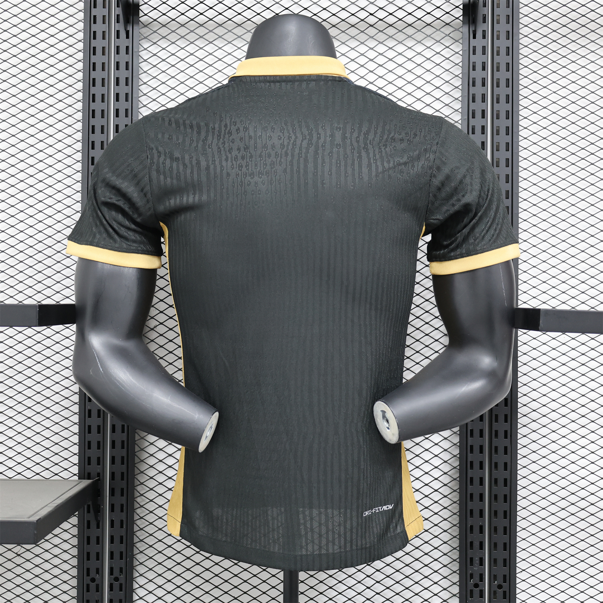 B.A.R.S.A 24-25 Black Gold Special Edition Jersey - Player Version - SOCCERDEALSHOP