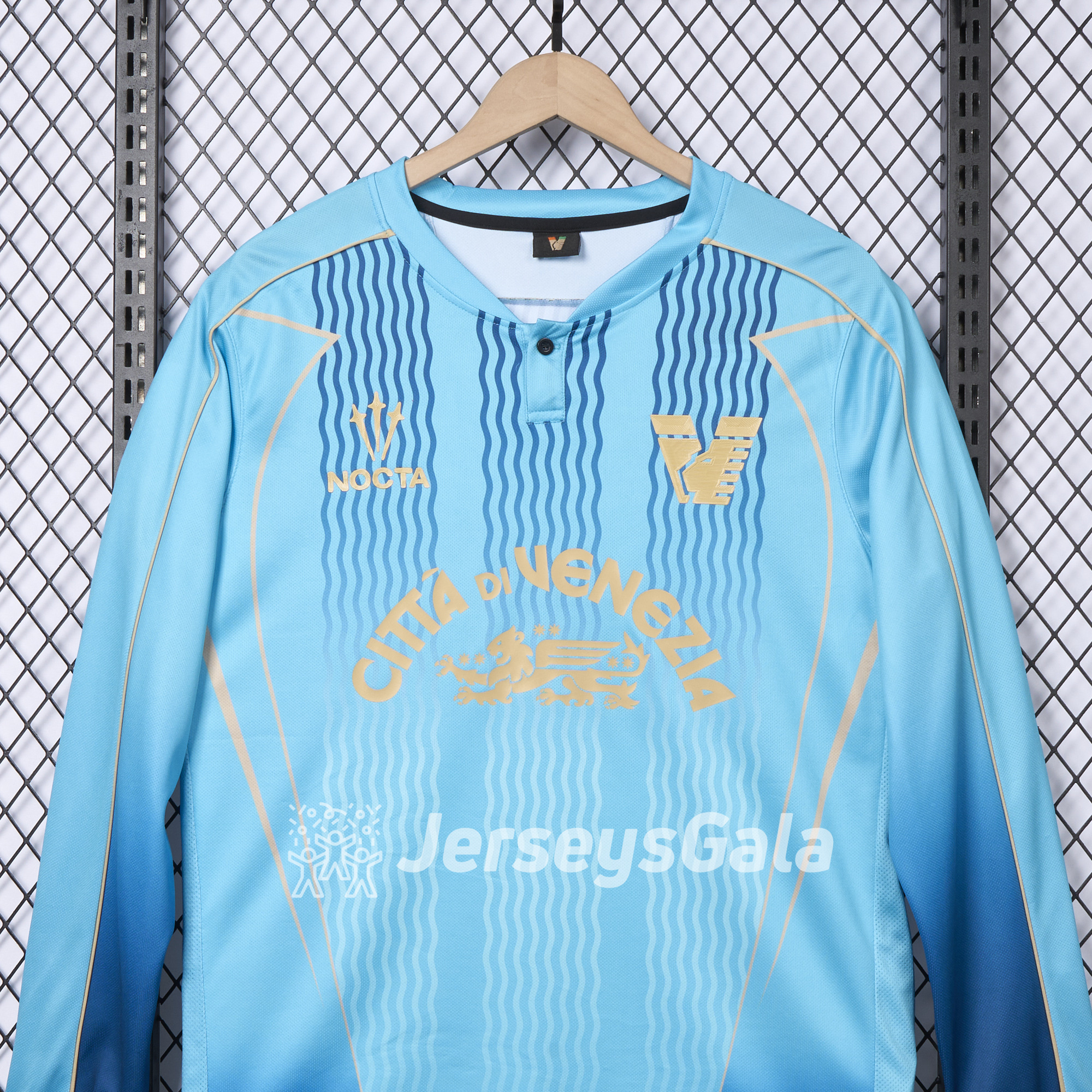 Venezia FC 24-25 Third Long Sleeve Jersey - Fans Version - SOCCERDEALSHOP