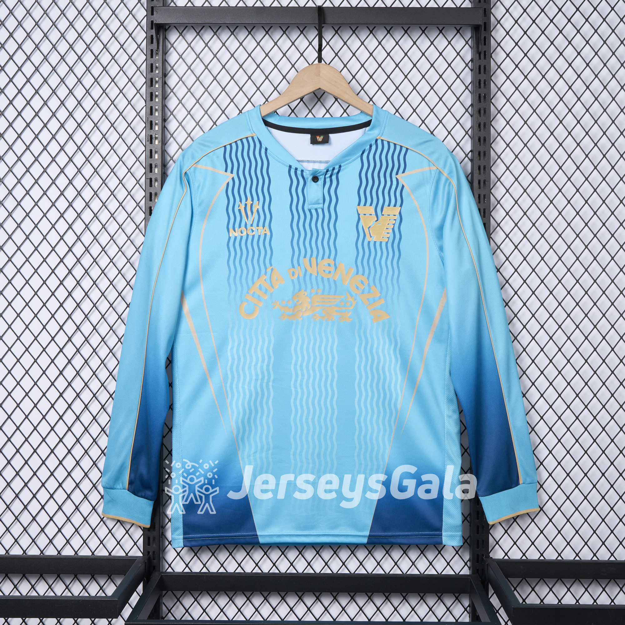 Venezia FC 24-25 Third Long Sleeve Jersey - Fans Version - SOCCERDEALSHOP