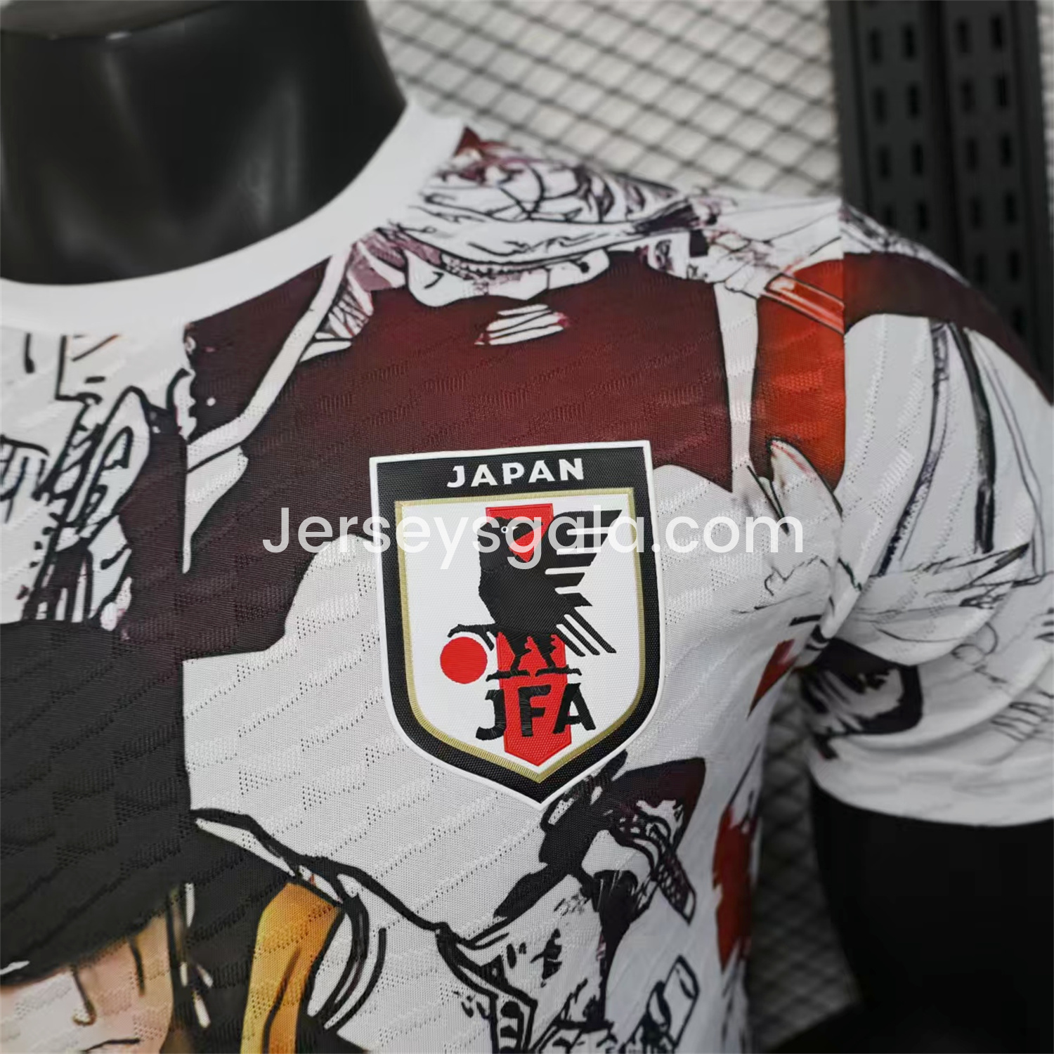 Japan 25-26 Roronoa Zoro White Special Jersey - Player Version - SOCCERDEALSHOP