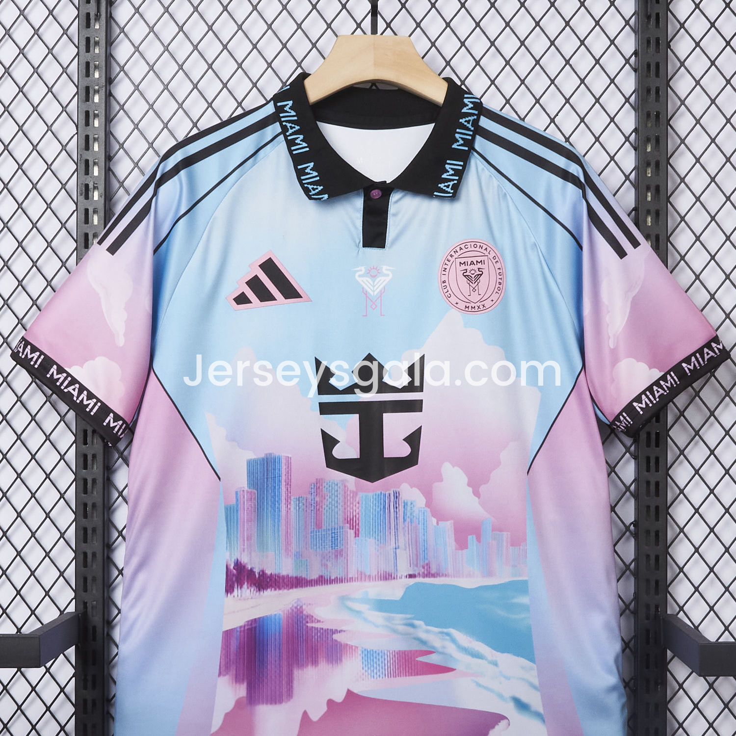 INT M.A.M 2025 Blue City Silhouette Special Edition Jersey - Fans Version - SOCCERDEALSHOP