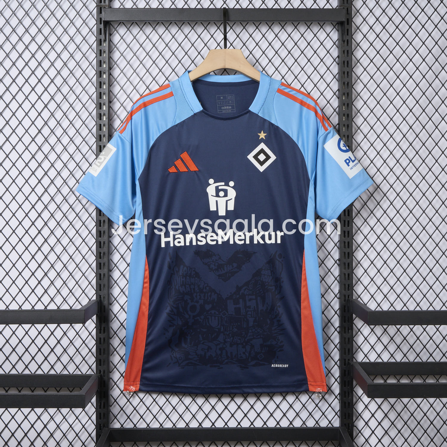 Hamburger SV 24-25 World Girls' Day Blue Special Jersey - Fans Version - SOCCERDEALSHOP