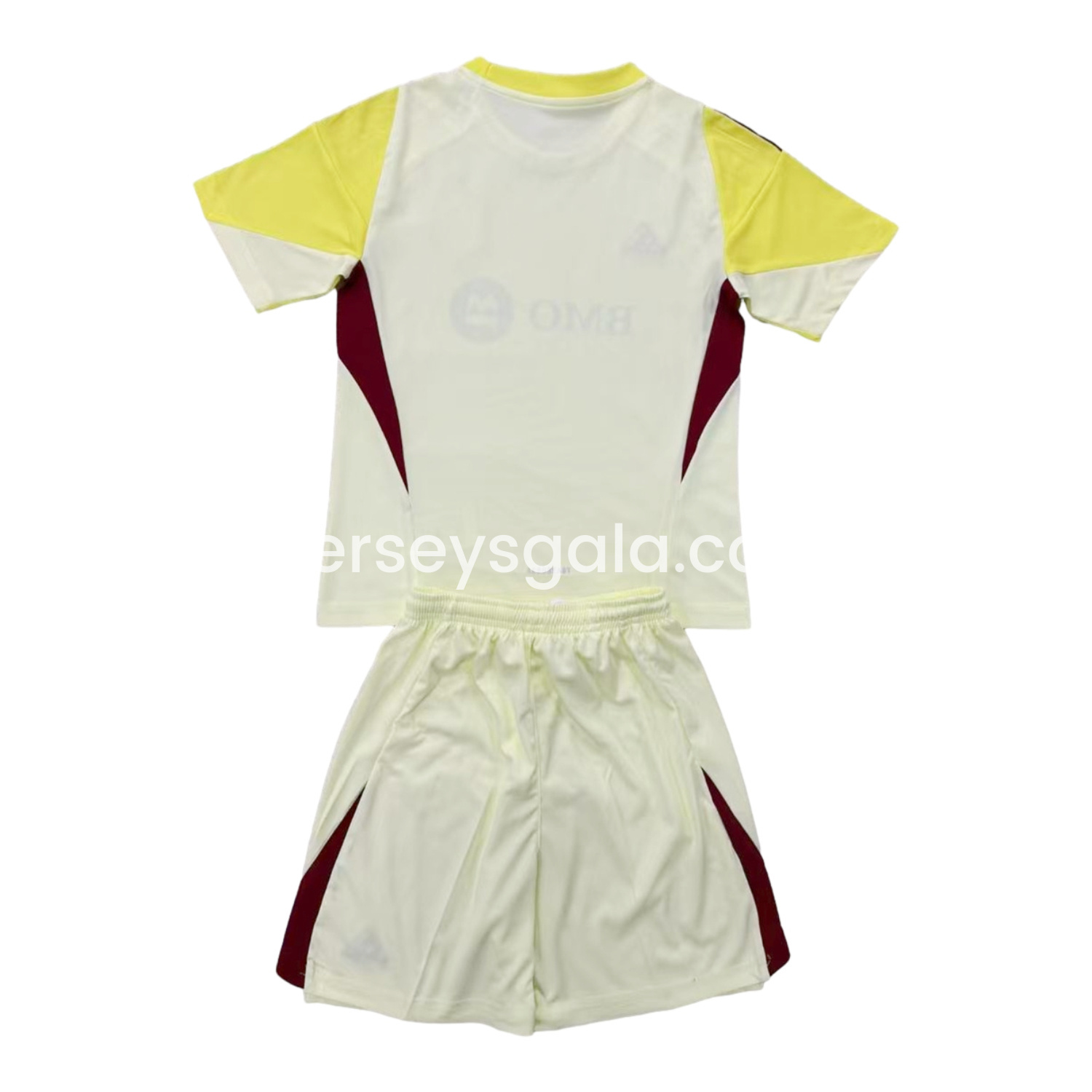 Los Angeles FC 2025 Light Yellow Goalkeeper Kids Kit - SOCCERDEALSHOP