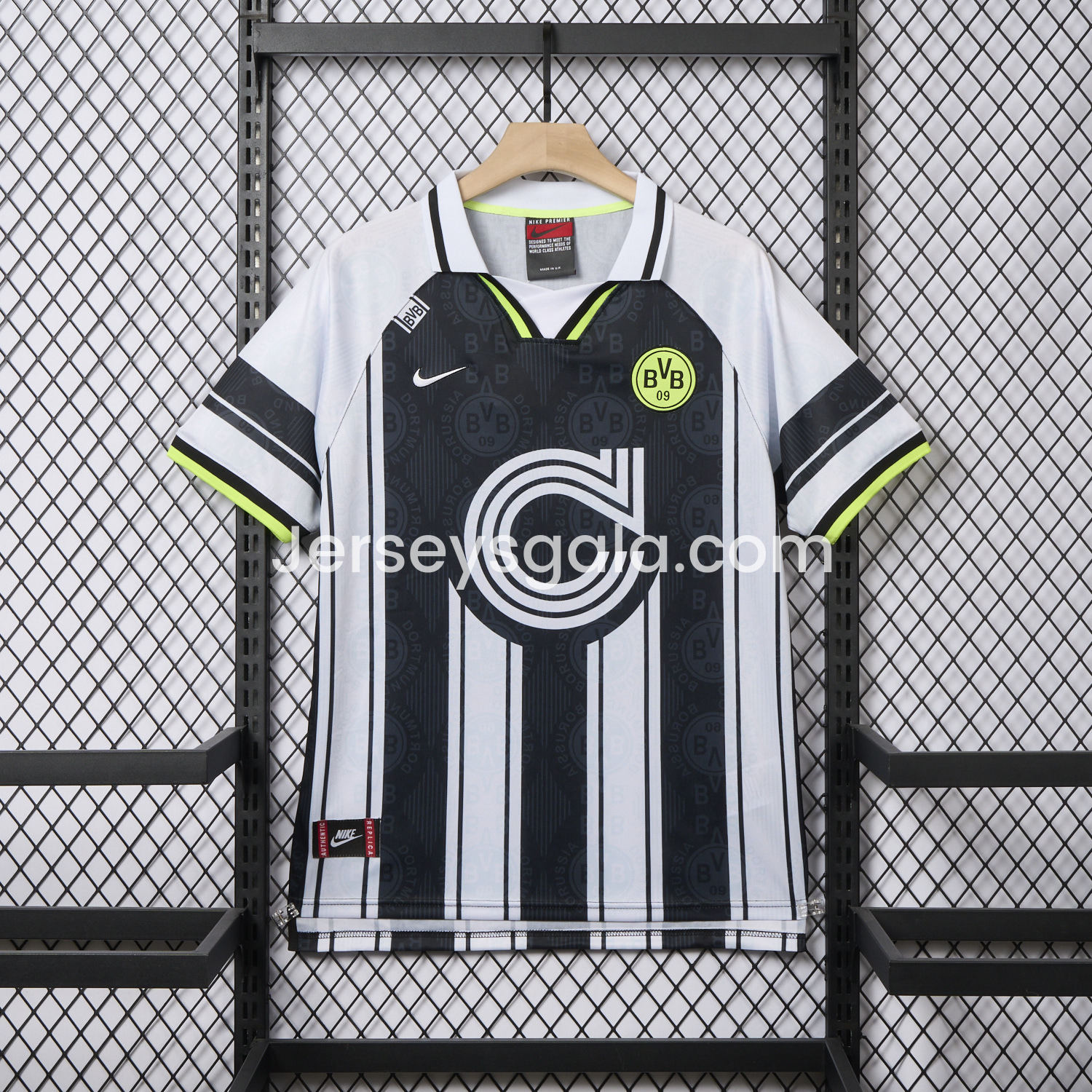 Retro Dortmund 1996-97 European Away Jersey - SOCCERDEALSHOP
